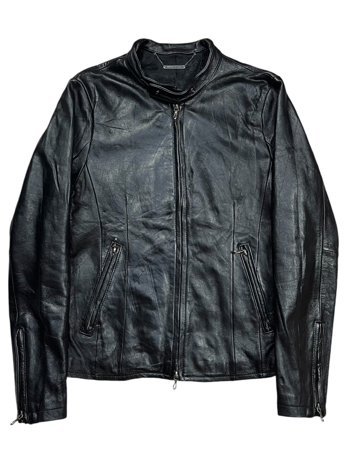 ジャケット・アウター 00s archive FUGA fur lether riders jkt 00s archive FUGA fur lether riders jkt - メルカリ