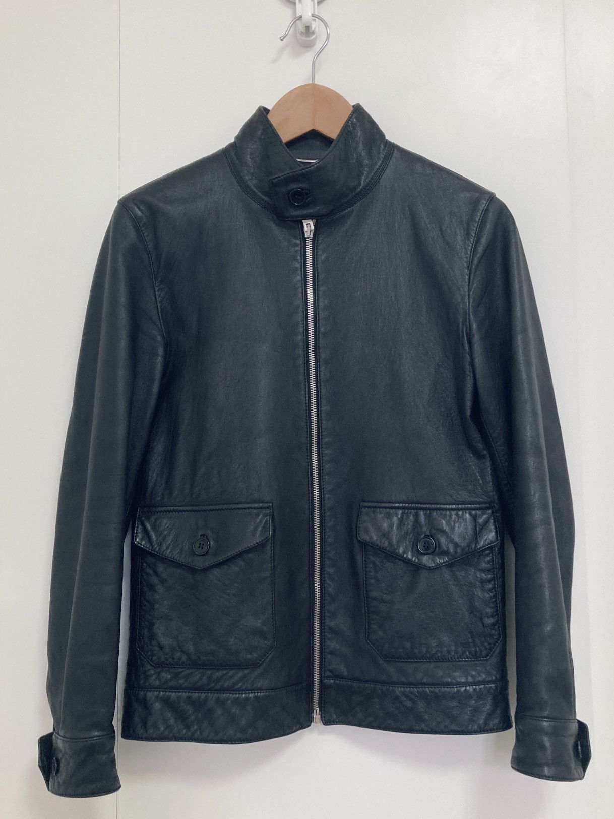 Saint Laurent Paris SAINT LAURENT PARIS BY HEDI SLIMANE 16SS LEATHER JACKET Size US S / EU 44-46 / 1 - 1 Thumbnail