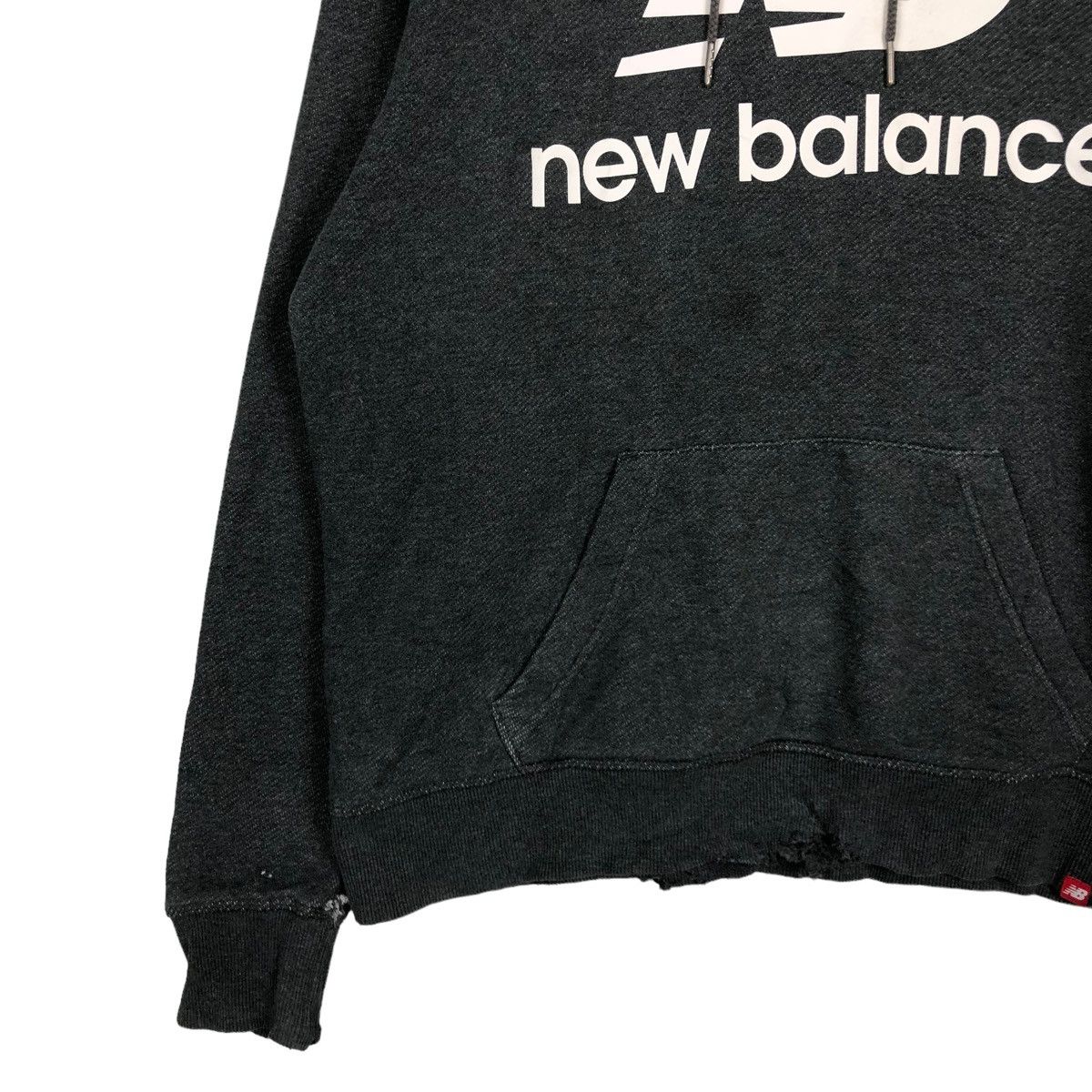 Japanese Brand × Vintage 🔥VINTAGE HOODIE PULL OVER ANORAK NEW BALANCE BIG LOGO Size US S / EU 44-46 / 1 - 4 Thumbnail