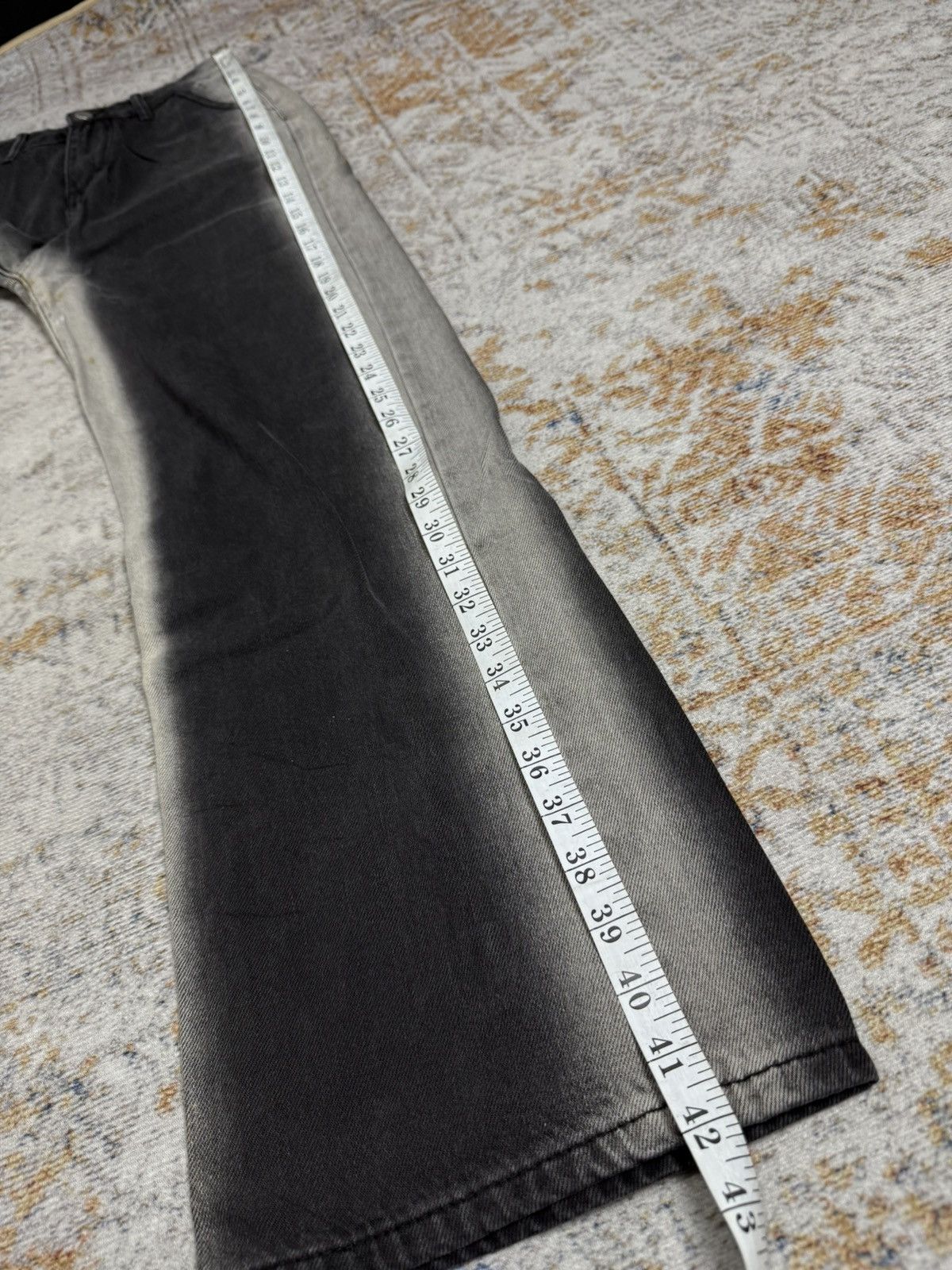 Tornado Mart Peom y2k ifsix style denim pants Size US 27 - 15 Thumbnail