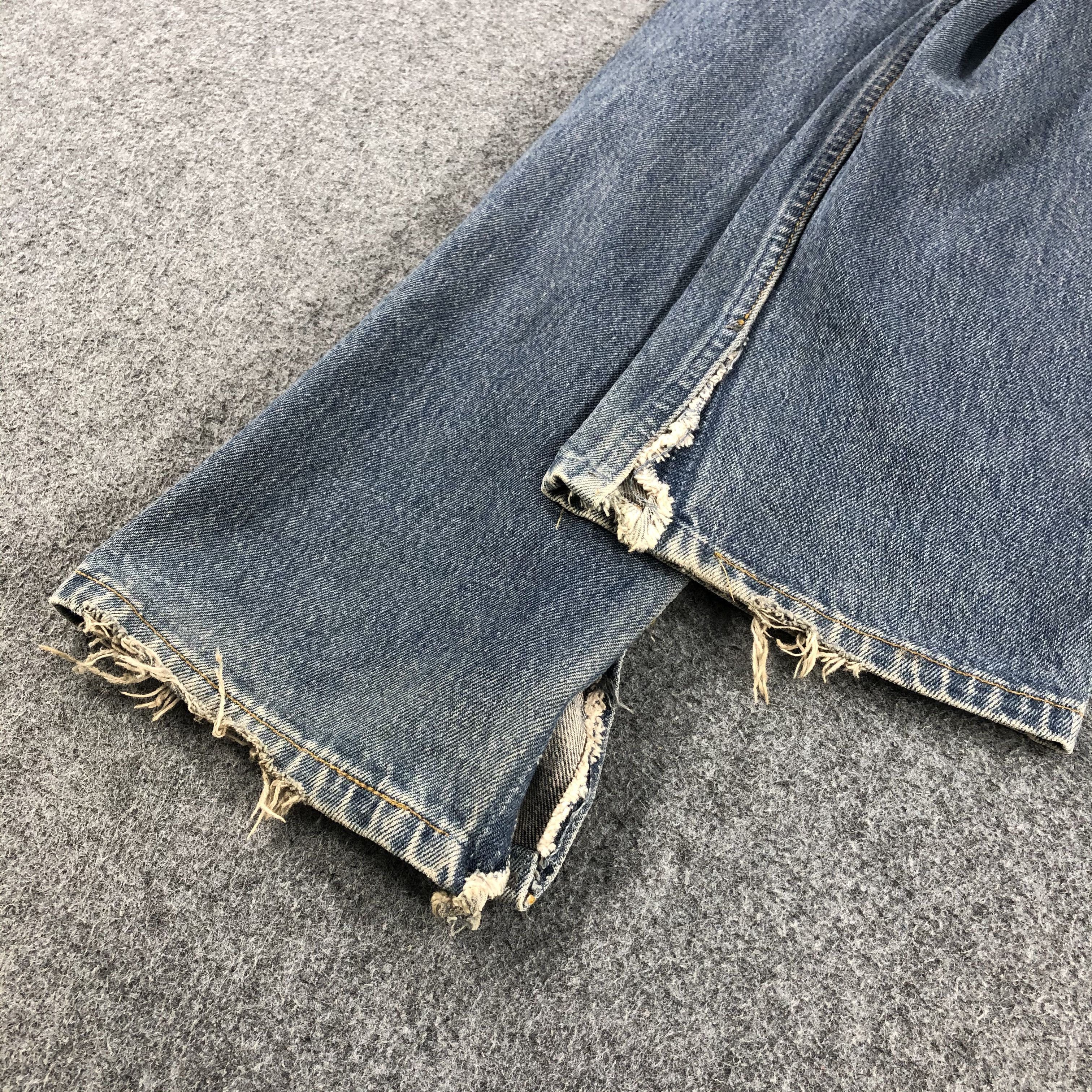 Levi's × Vintage Vintage 90s Levis 501 Blue Jeans-JM892 Size US 27 - 5 Thumbnail