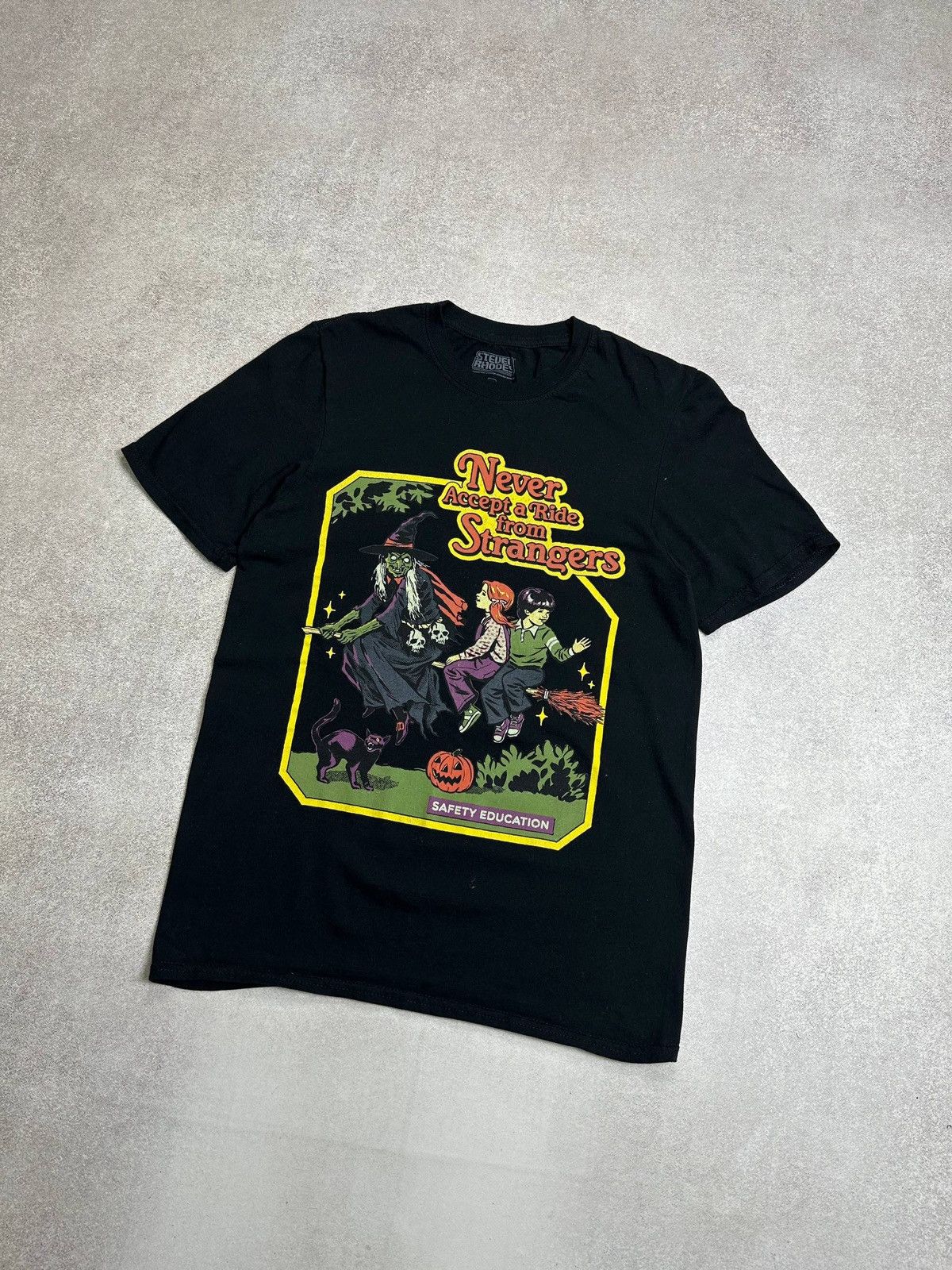 Vintage Vintage Steven Rhodes Safety Education T-shirt S Rare Size US S / EU 44-46 / 1 - 2 Thumbnail