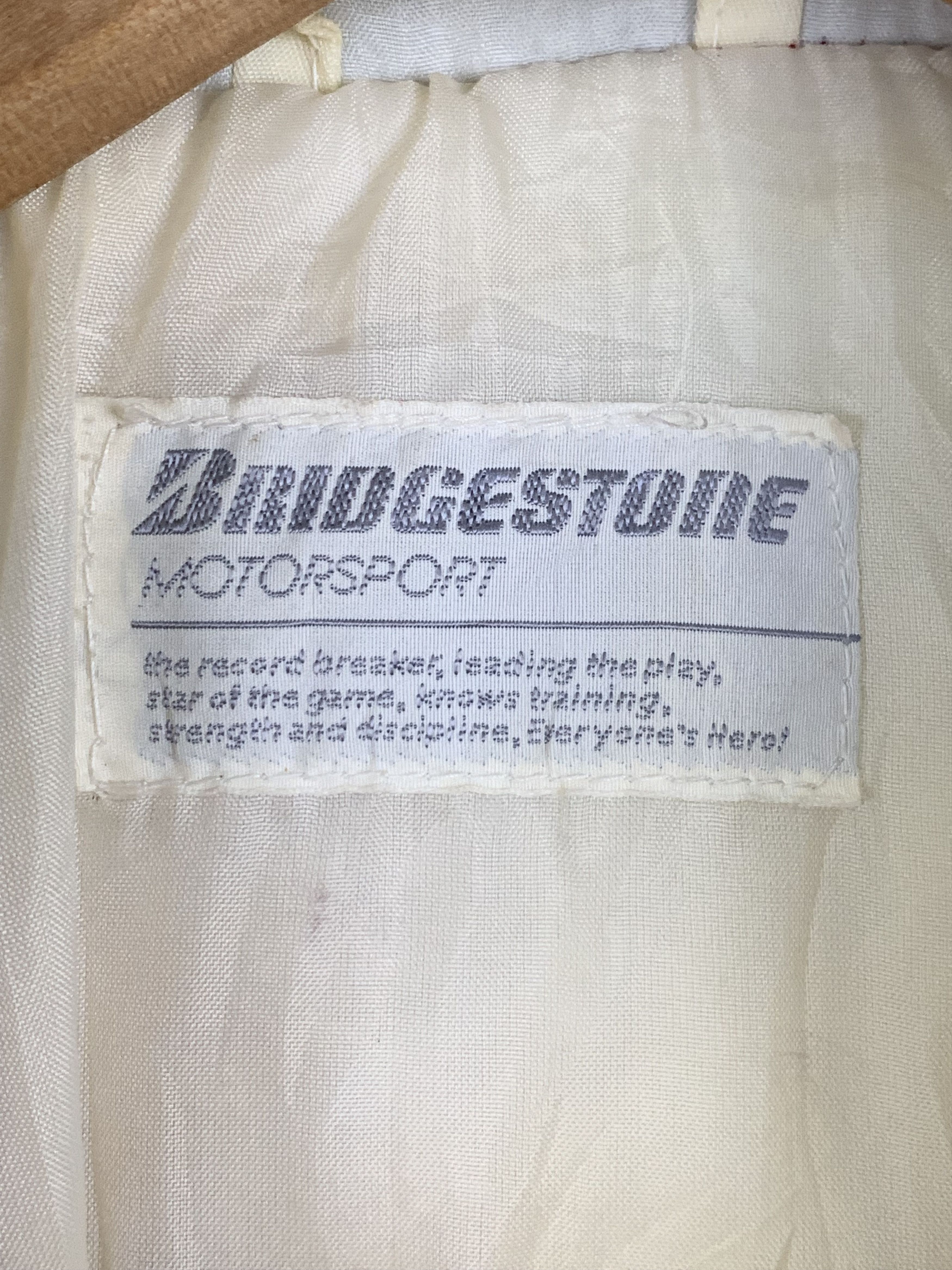 Vintage Vintage Bridgestone Motorsport Button Up Jacket J0978 Size US L / EU 52-54 / 3 - 5 Thumbnail