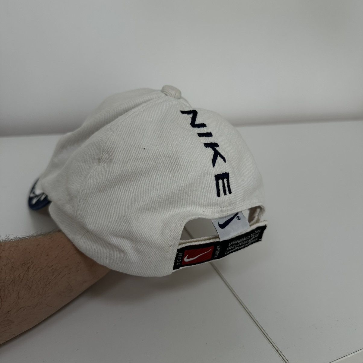 Nike × Vintage Vintage Nike Multi Logo Y2K Cap Size ONE SIZE - 8 Thumbnail