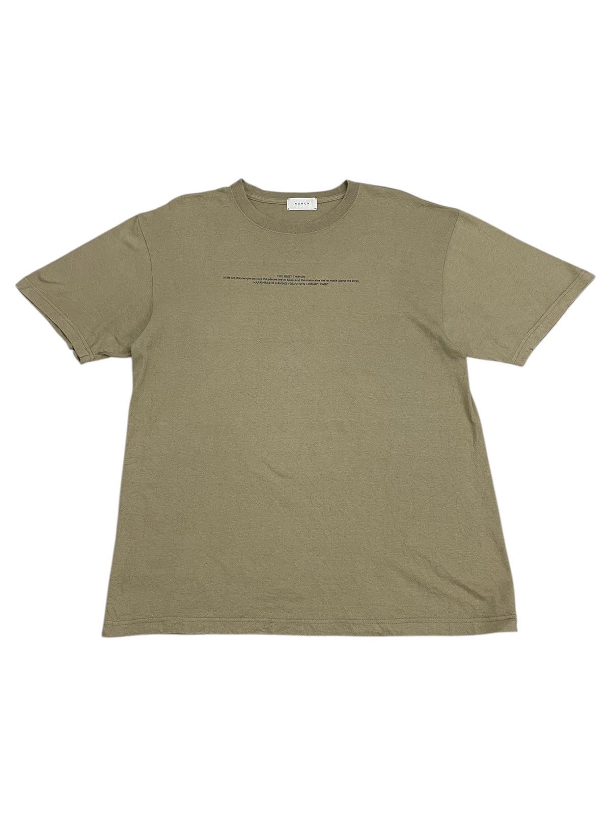 Japanese Brand Hunch The Best Thing Life Art Photo Tee Size US M / EU 48-50 / 2 - 2 Thumbnail