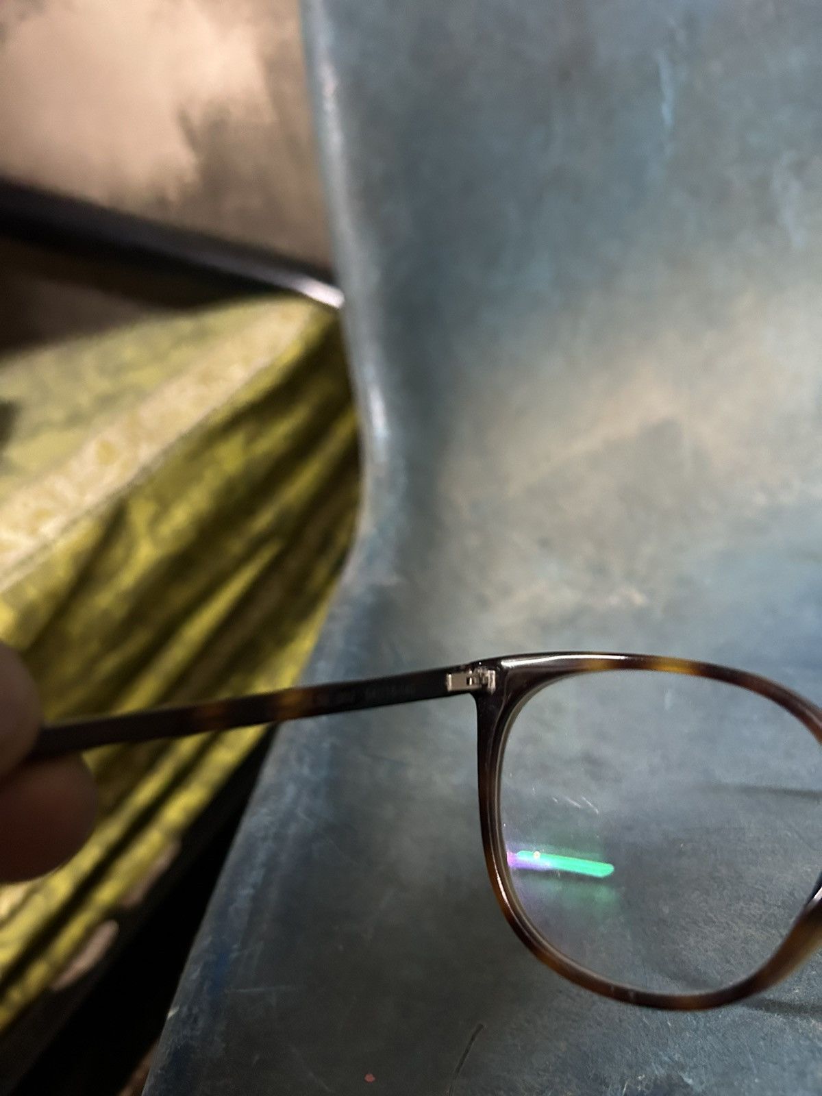 Saint Laurent Paris SL39 Tortoise Shell Optical Frame Size ONE SIZE - 9 Thumbnail
