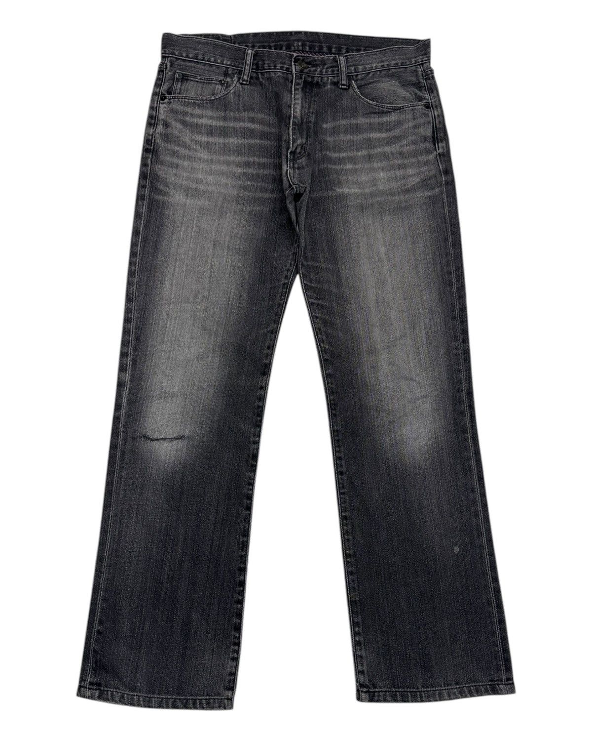 Jean × Undercover × Uniqlo VINTAGE CLAWMARK JEANS S-001 UNIQLO BLACK UNDERCOVER STYLE Size US 34 / EU 50 - 1 Thumbnail