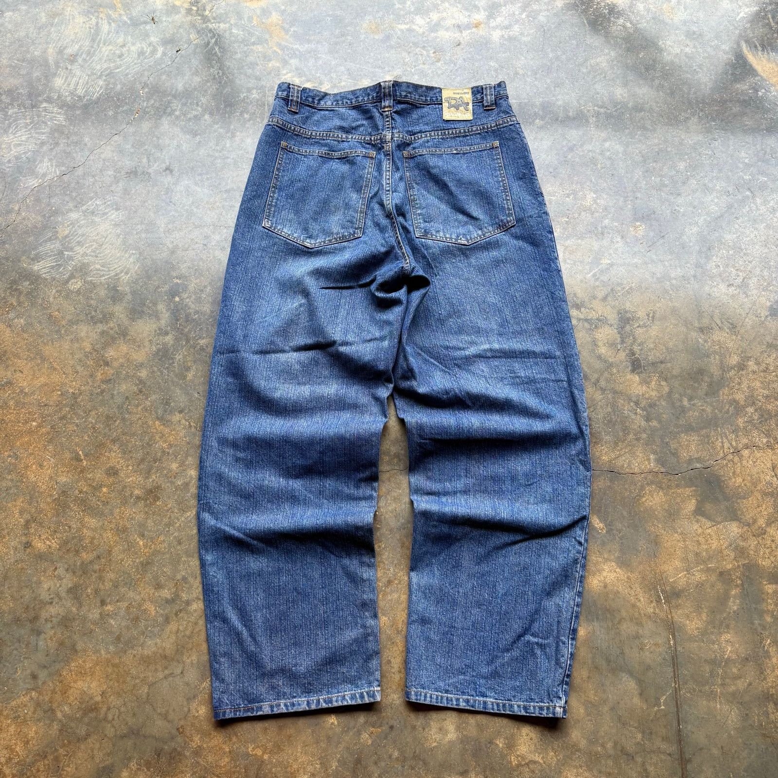 Southpole × Vintage Baggy Wide Leg Y2K Blue Jeans Size US 36 / EU 52 - 1 Thumbnail