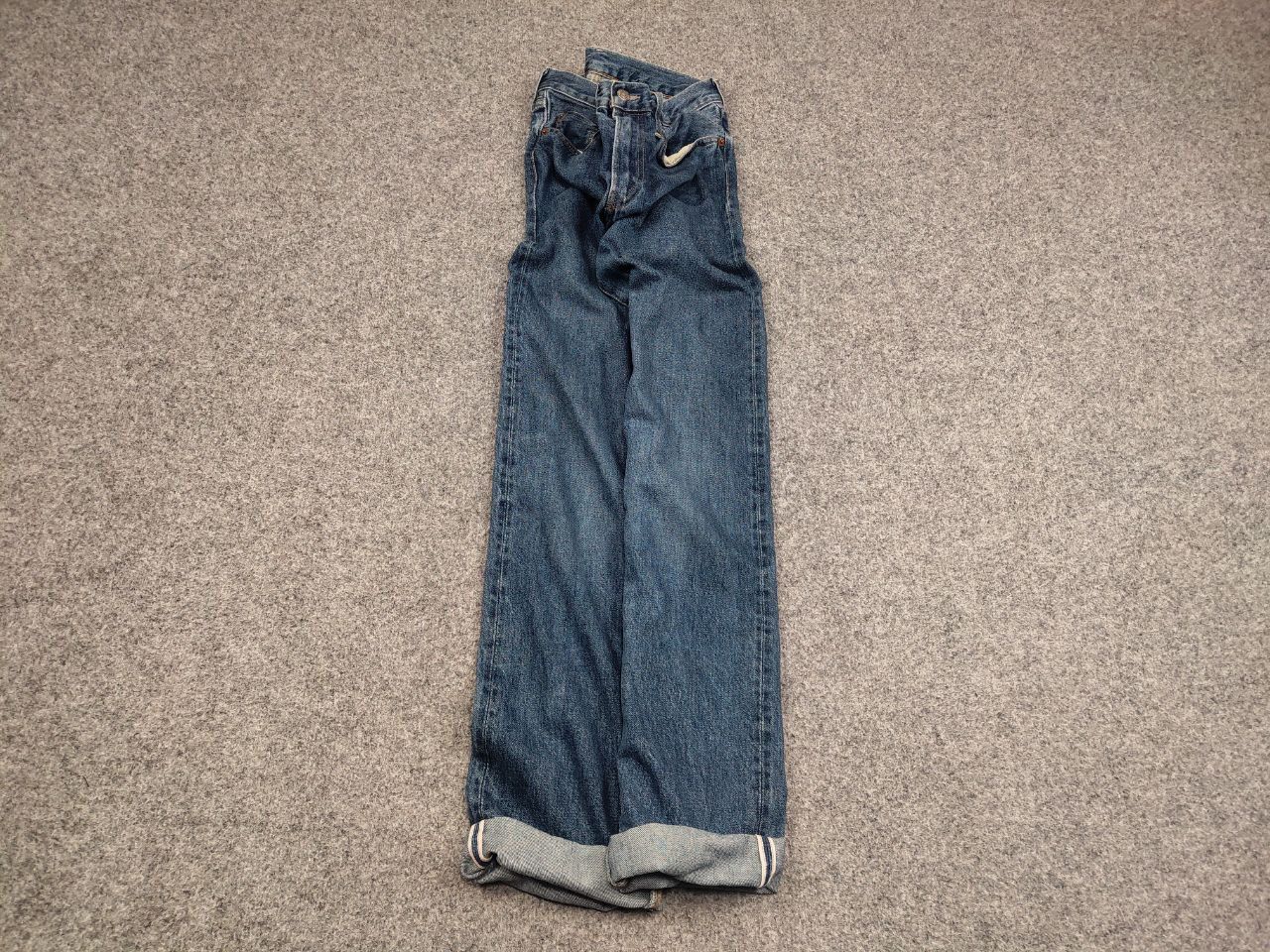 Levi's Vintage Levis Clothing Selvedge Denim Jeans Talon 50's Style Size US 30 / EU 46 - 2 Thumbnail