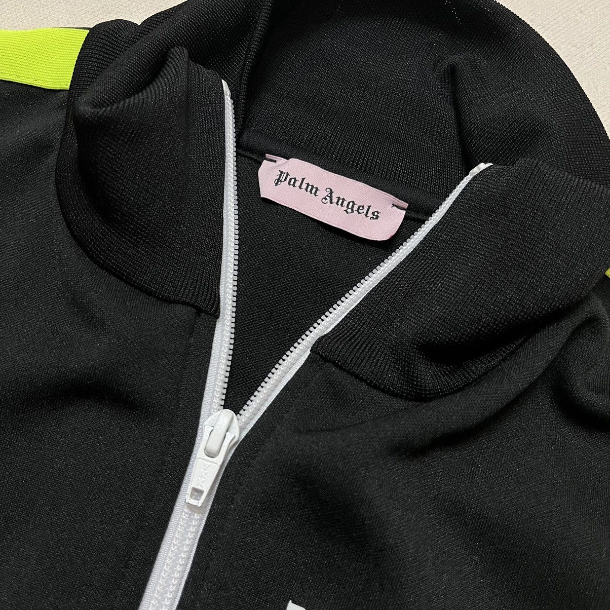 Palm Angels Authentic Palm Angels Zipper Jacket Side Tape Black Gree Size M / US 6-8 / IT 42-44 - 6 Thumbnail