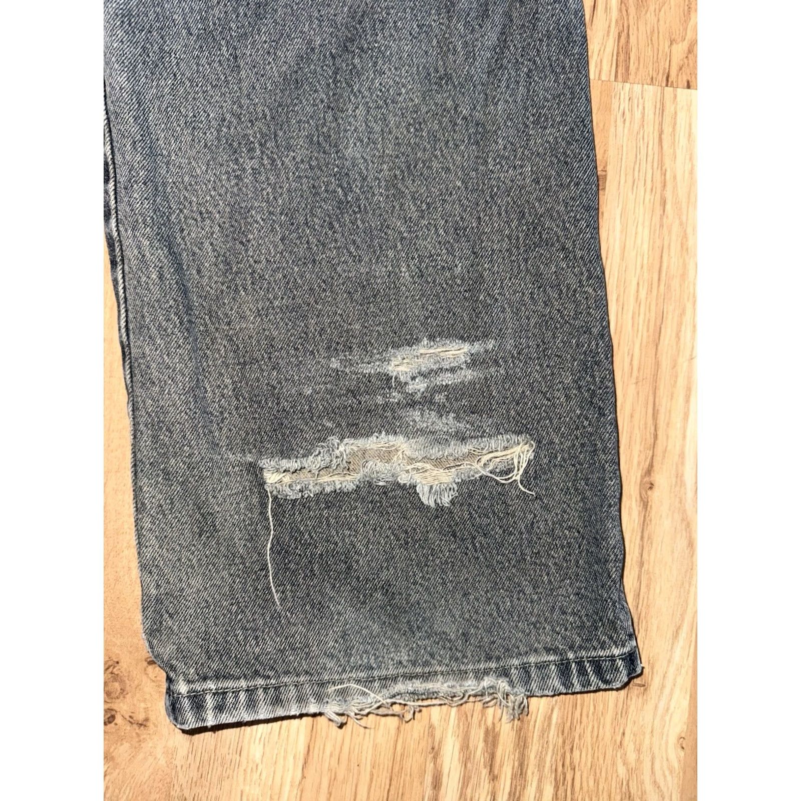 Vintage Vintage Y2K Miskeen Jeans Mens Size 32 Distressed Embroidered Size US 32 / EU 48 - 7 Thumbnail