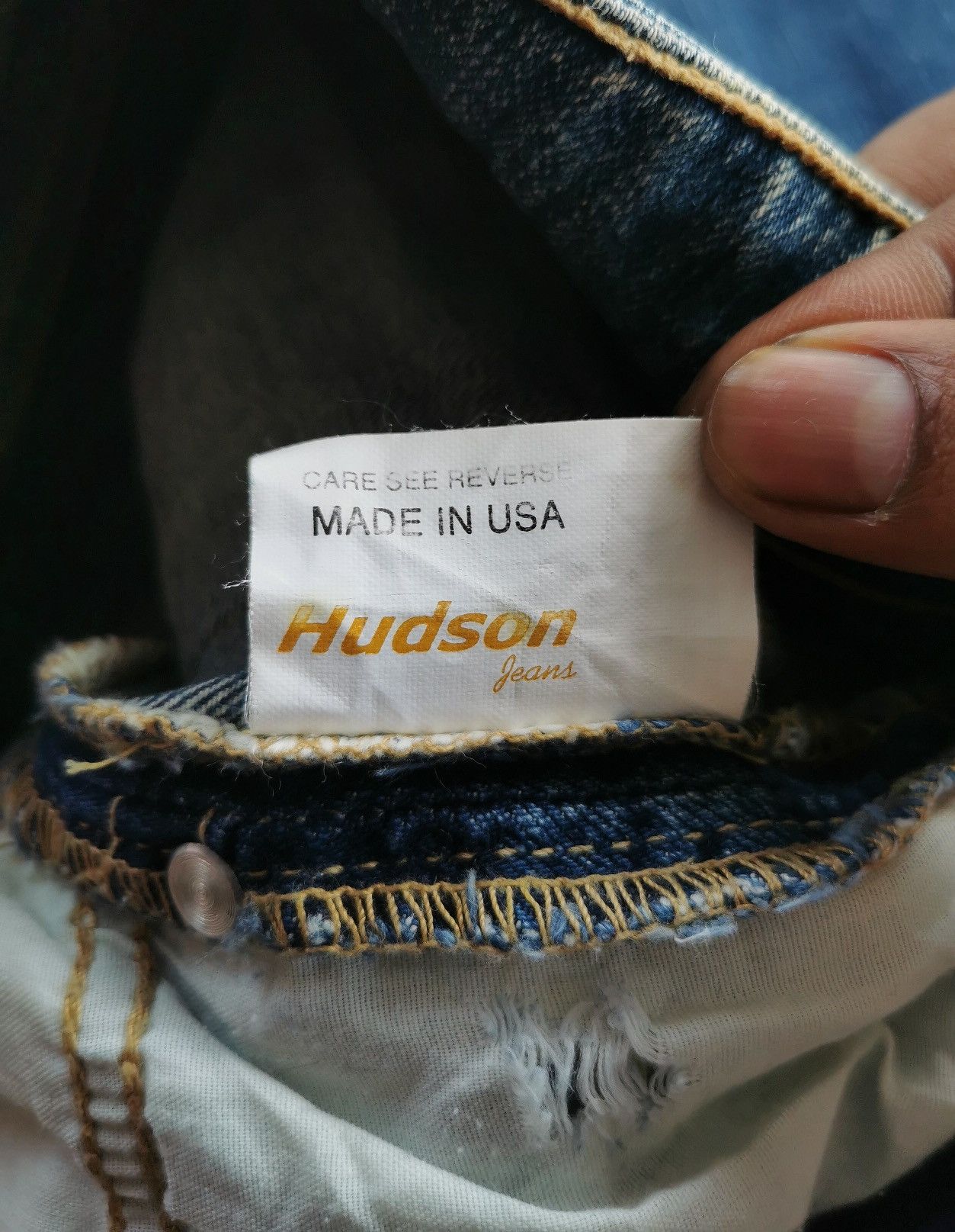 Hudson Y2K Hudson Flare Bootcut Distressed Stretch Denim Size 24" / US 00 / IT 34 - 11 Thumbnail