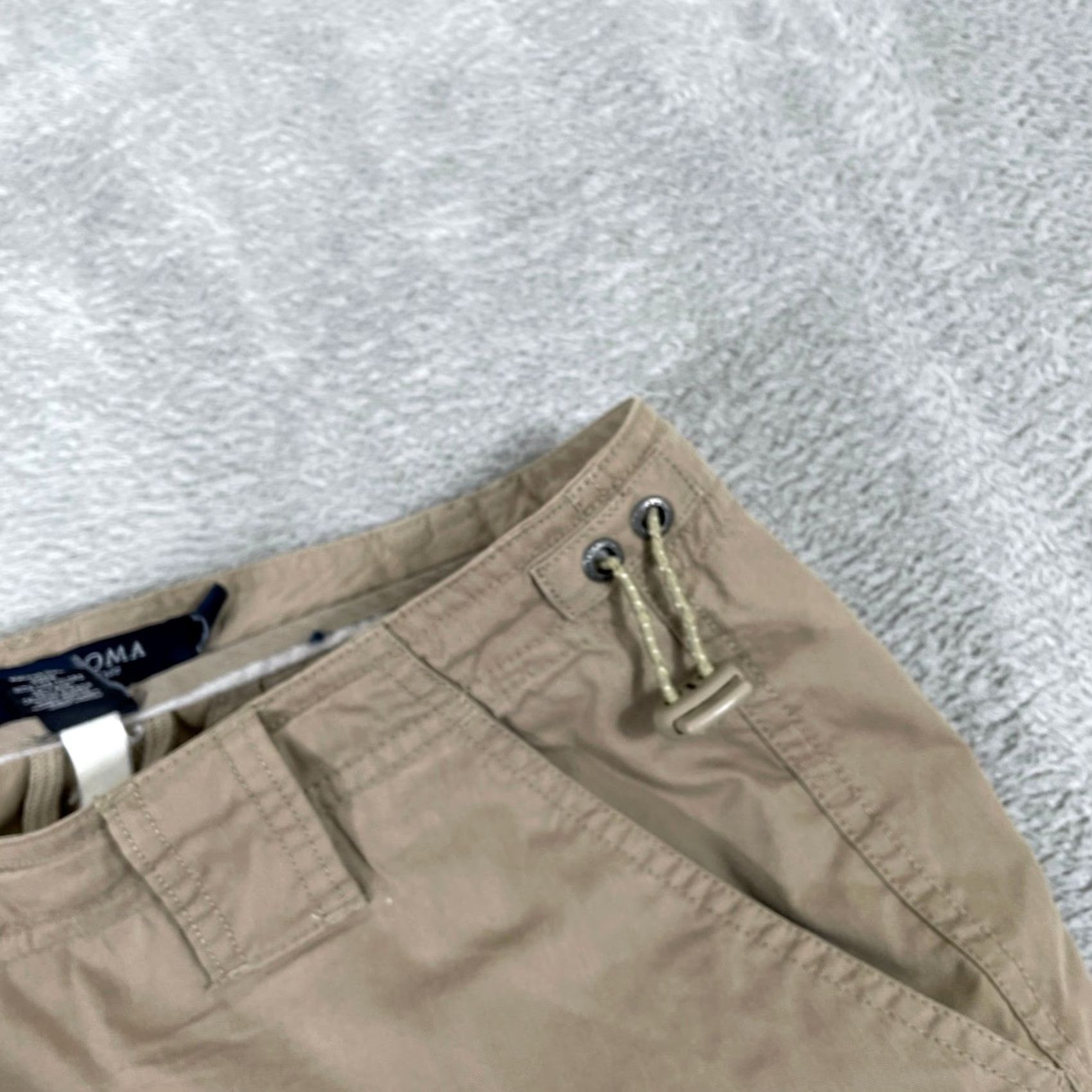 Vintage VINTAGE Sonoma Cargo Pants Mens 36x30 Tan Convertible Hiking Gorpcore Baggy Y2K Size US 36 / EU 52 - 7 Thumbnail