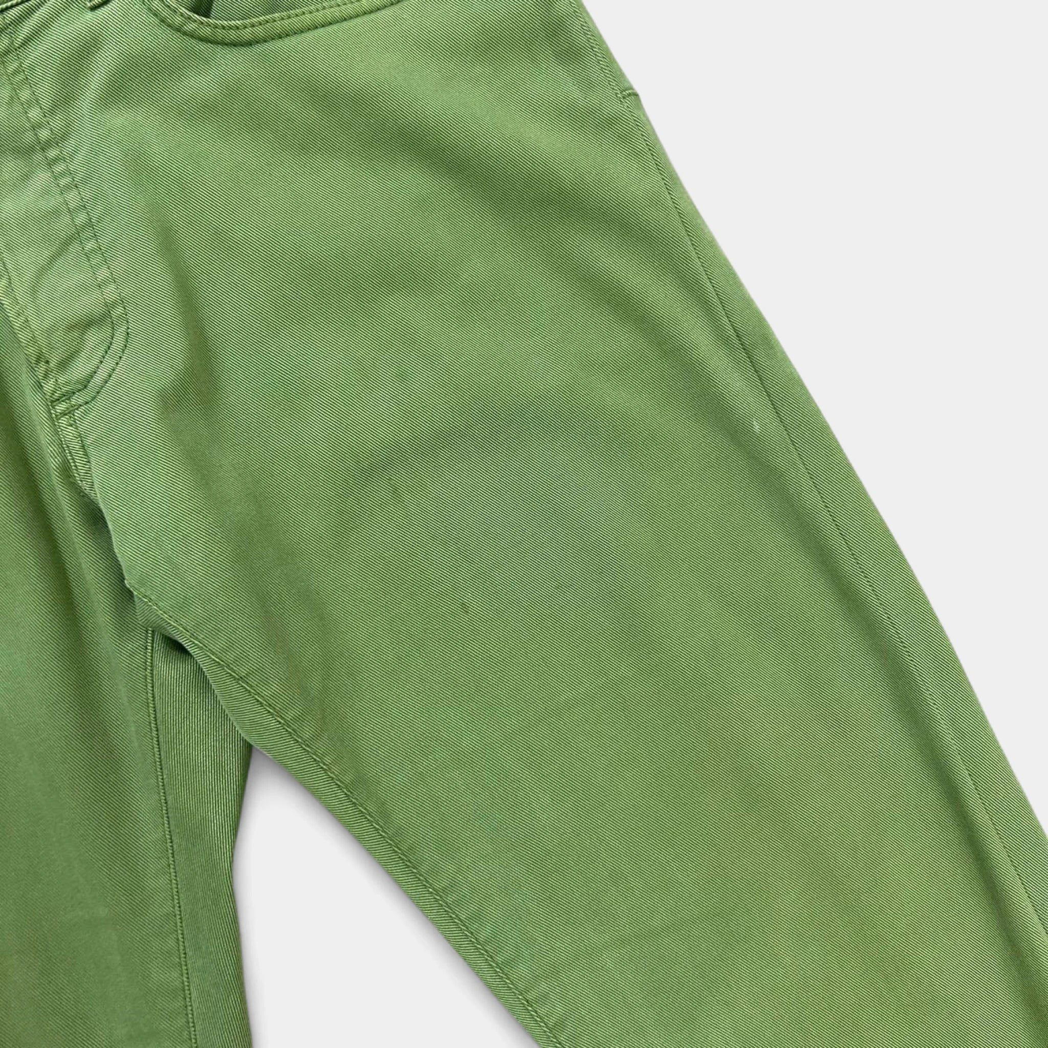 Dior Dior Homme by Hedi Slimane Green Denim Jeans Size US 29 - 4 Thumbnail