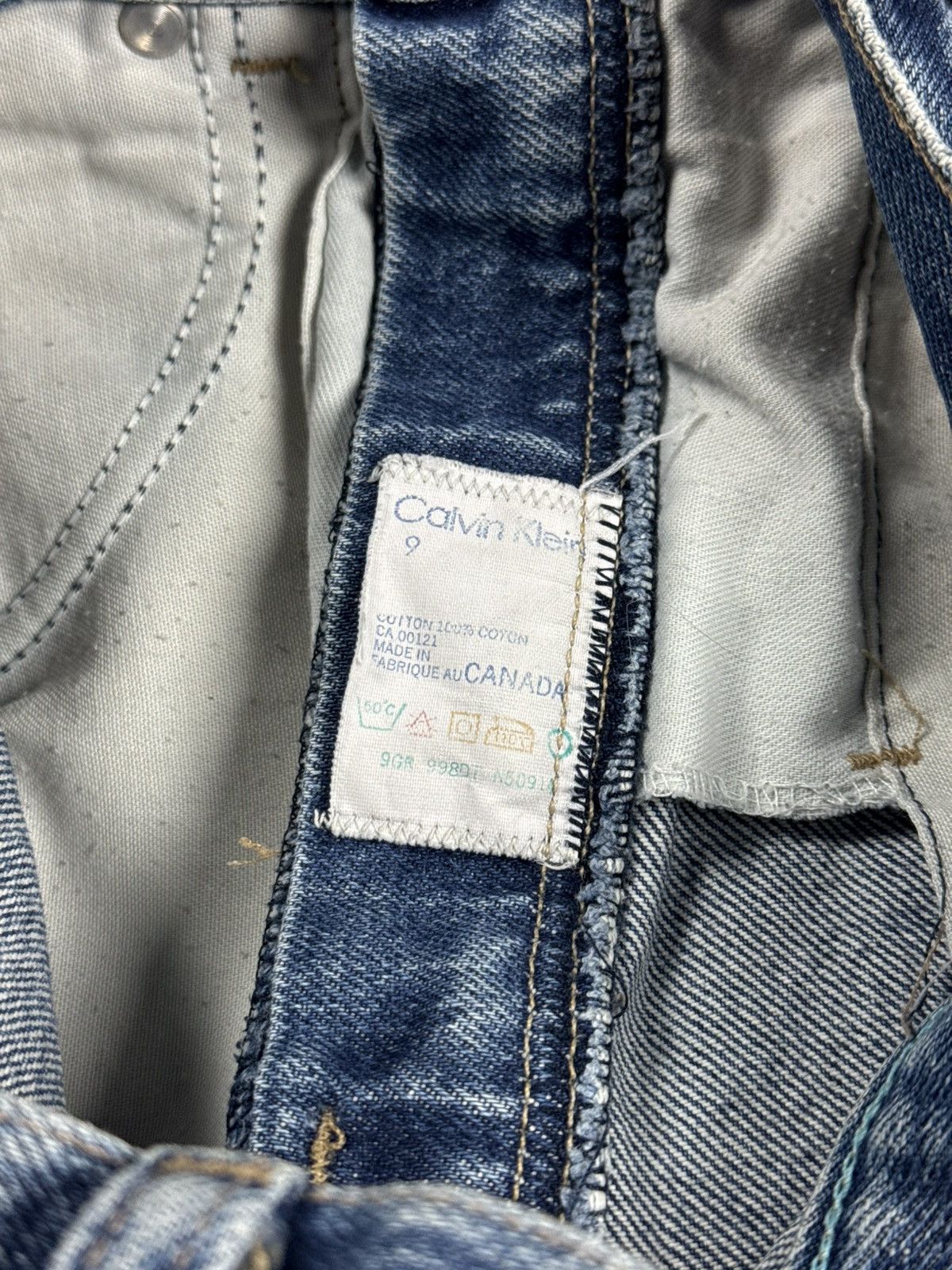 Calvin Klein × Vintage Vintage Calvin Klein Jeans Pants Mom Fit High Waisted Size 30" / US 8 / IT 44 - 3 Thumbnail
