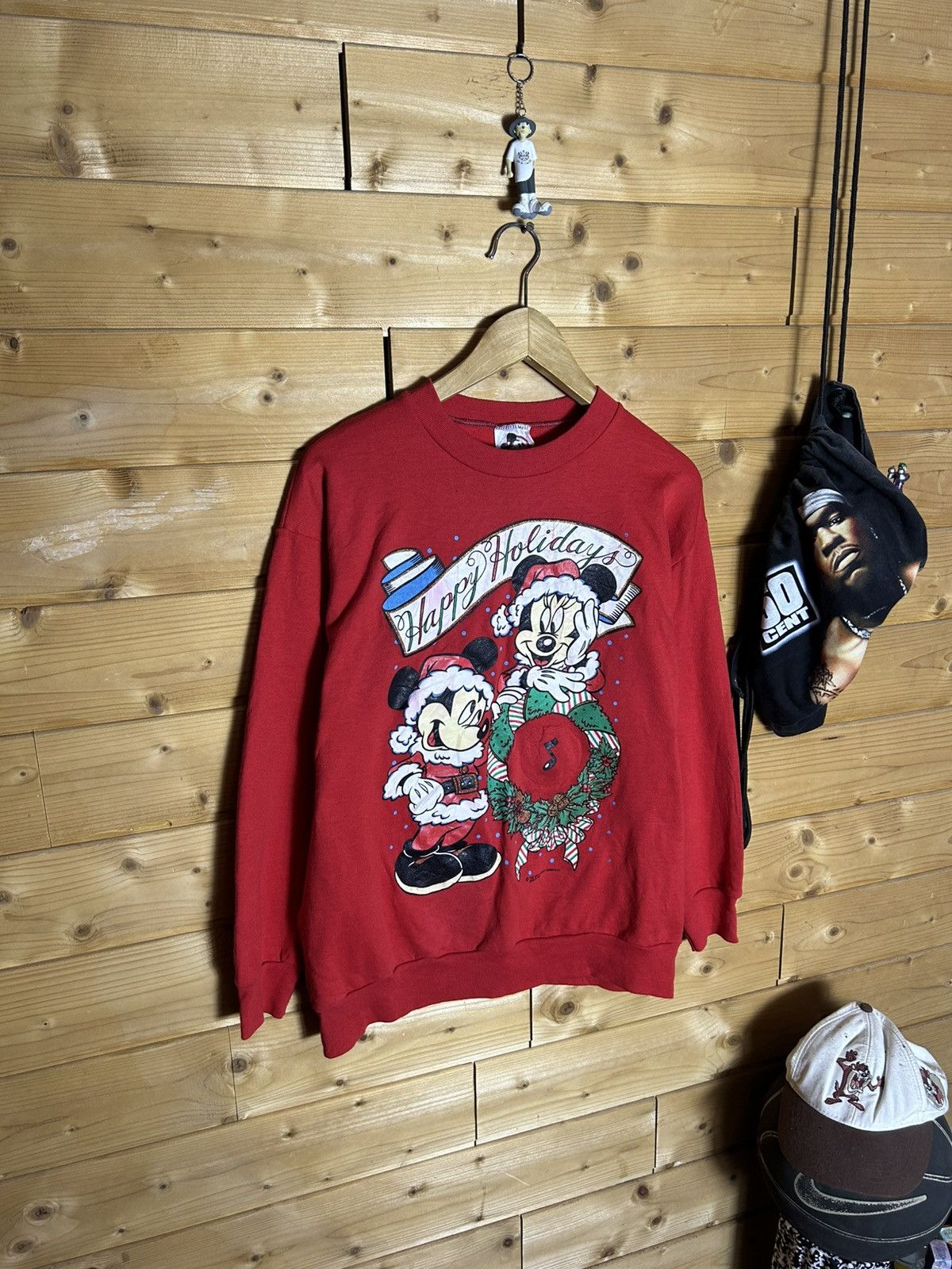 Disney Vintage Mickey Mouse sweatshirt Size US M / EU 48-50 / 2 - 1 Thumbnail