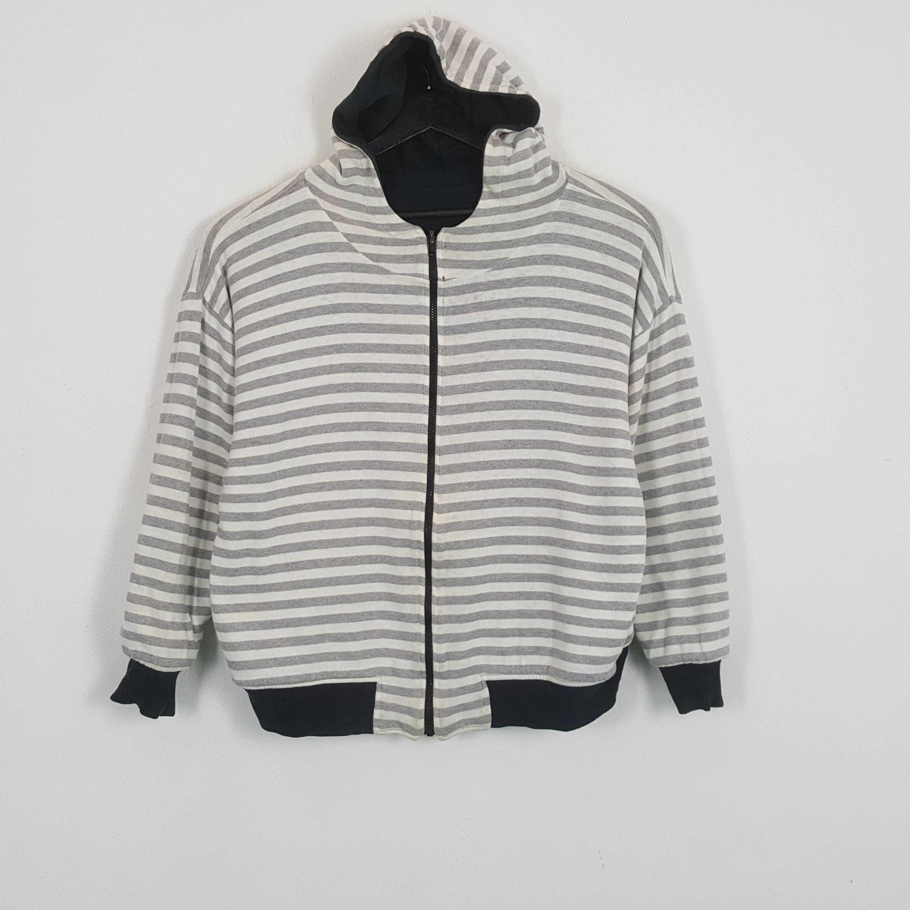 Issey Miyake Vintage I.S. ISSEY MIYAKE Japan Designer Reversible Hoodies Size US L / EU 52-54 / 3 - 5 Thumbnail