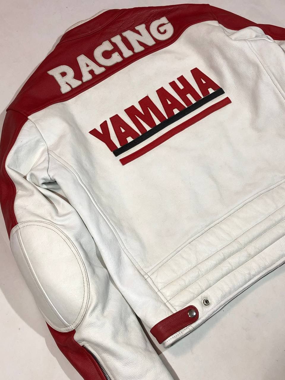 Yamaha Yamaha Moto Vintage Leather Racing Jacket Size US XL / EU 56 / 4 - 13 Thumbnail
