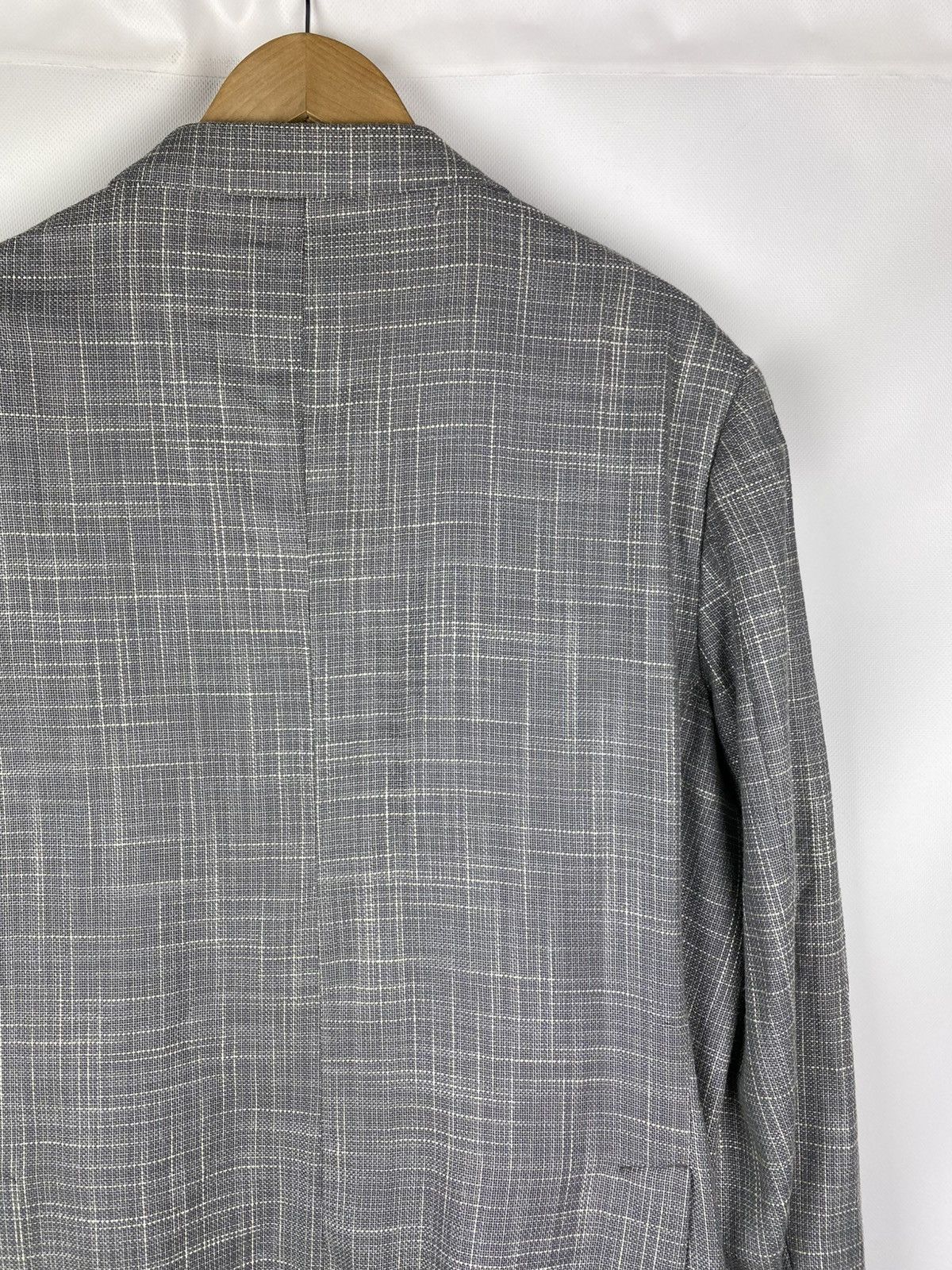 Boggi Boggi Milano Men’s Wool / Silk Blazer Jacket Size 56 / US 46 Size 46R - 17 Thumbnail