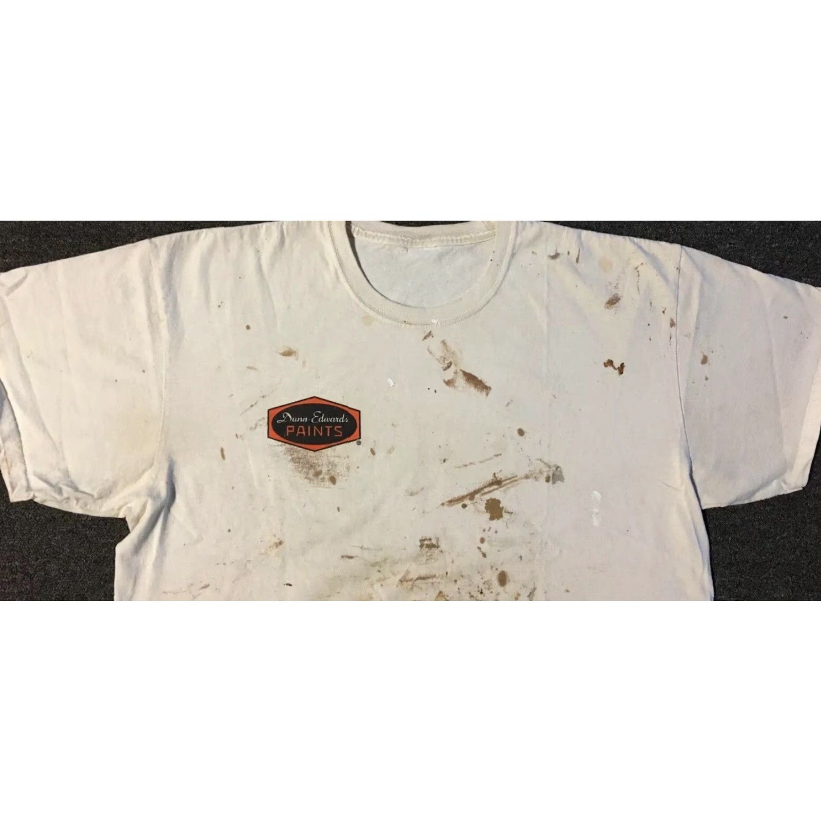 Thrasher Vtg Thrashed Faded Distress Paint Splatter Shirt XL Grunge Biker Surf Skate 90s Size US XL / EU 56 / 4 - 4 Thumbnail