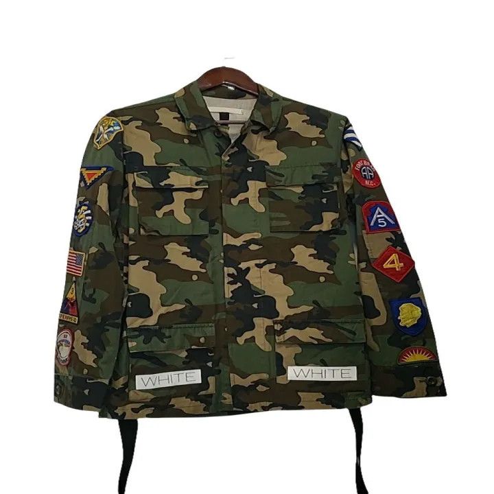 Off-White Off-White Camo Patch Jacket for Men 0079 Size US XS / EU 42 / 0 - 1 Thumbnail