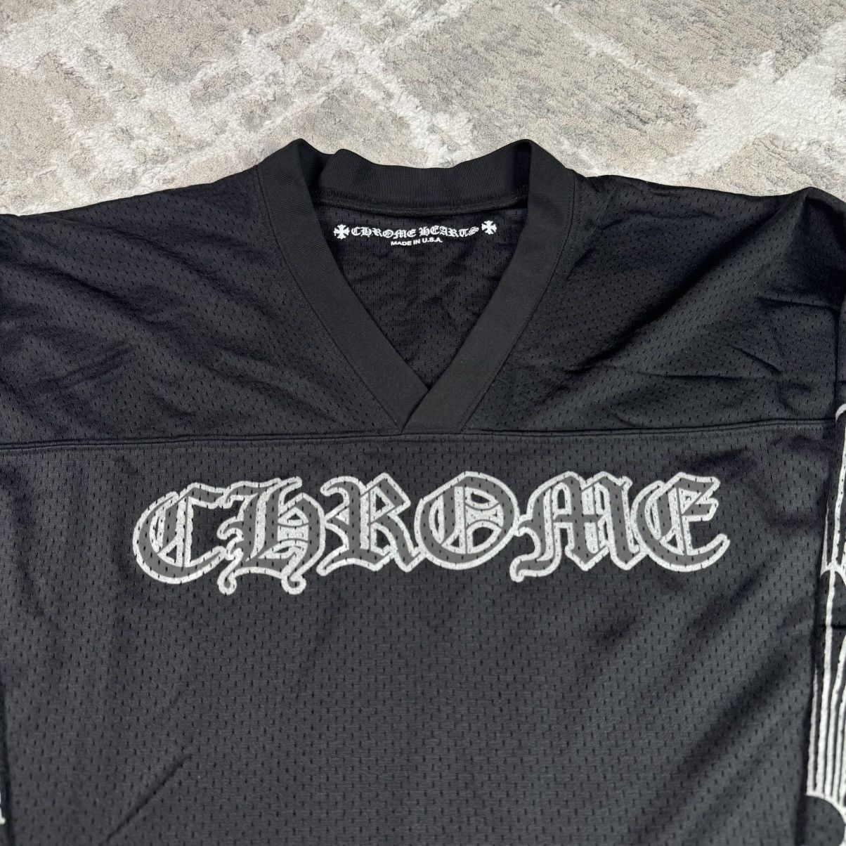 Chrome Hearts Mesh stadium floral long sleeve jersey Size US XXL / EU 58 / 5 - 6 Thumbnail