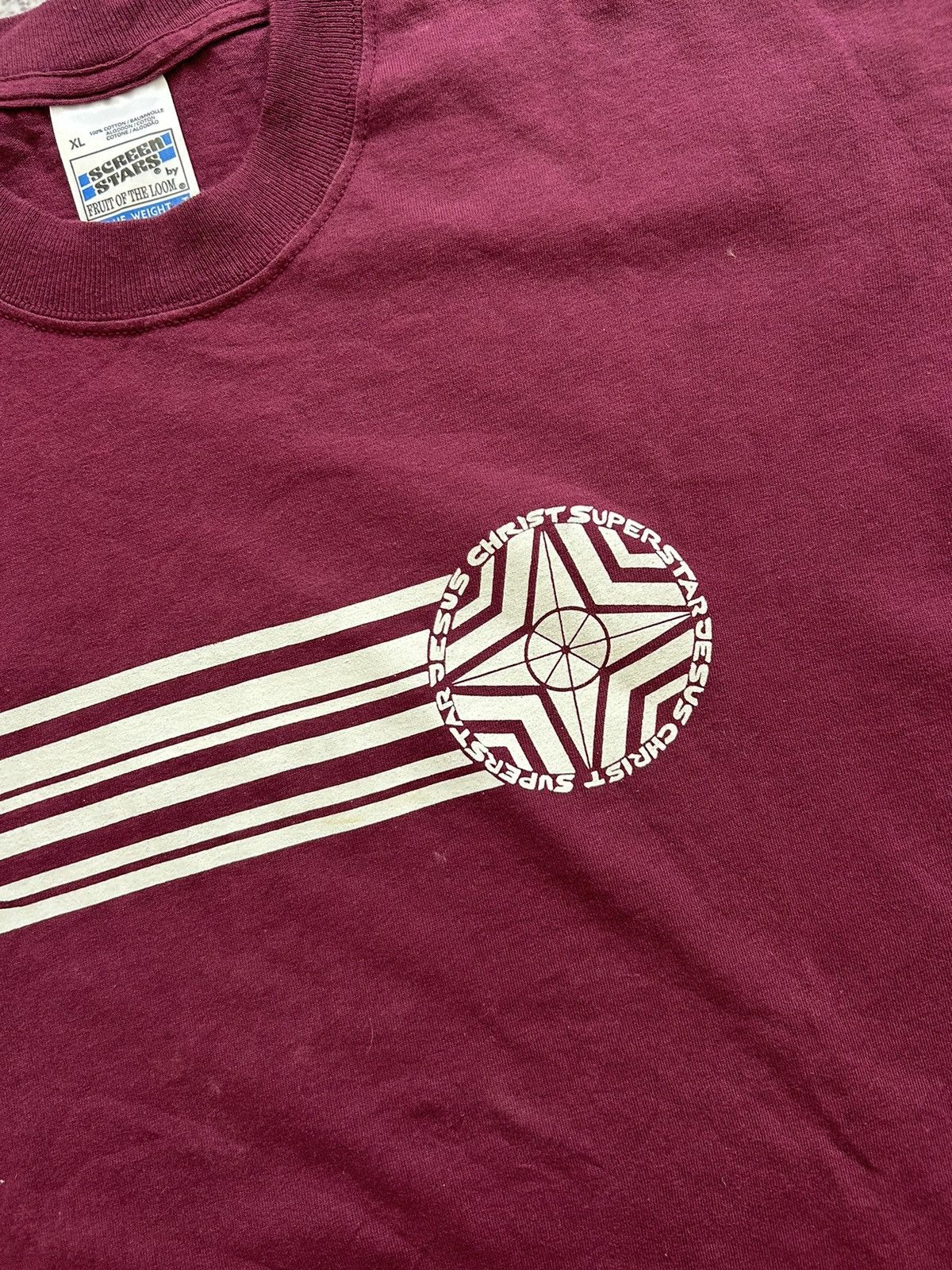 Vintage Vintage 90s Jesus Christ Superstar Religious Rock Opera Tee Size US XL / EU 56 / 4 - 7 Thumbnail