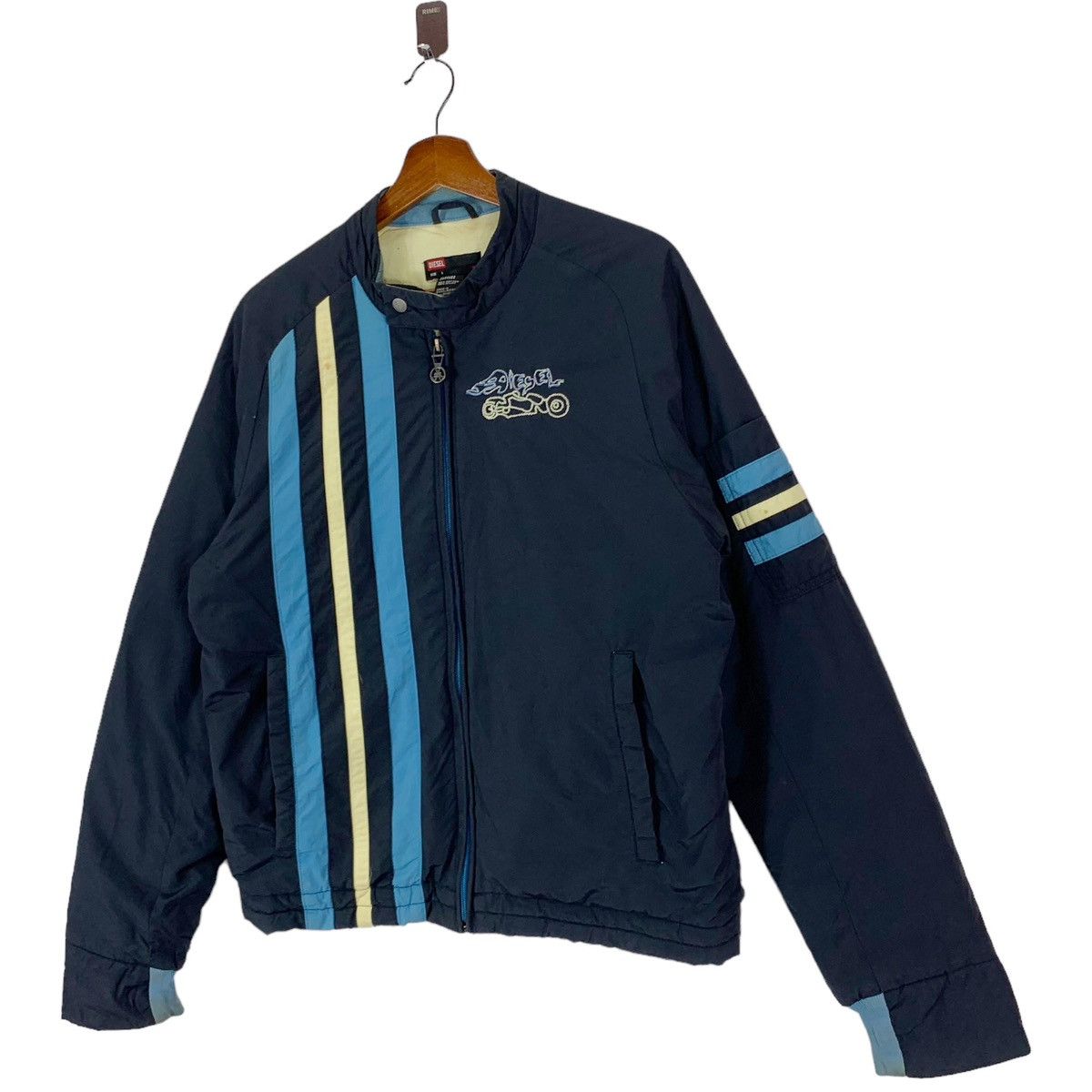 Diesel VINTAGE DIESEL ROAD WARRIOR BIKERS LIGHT ZIPPER JACKET Size US L / EU 52-54 / 3 - 2 Thumbnail