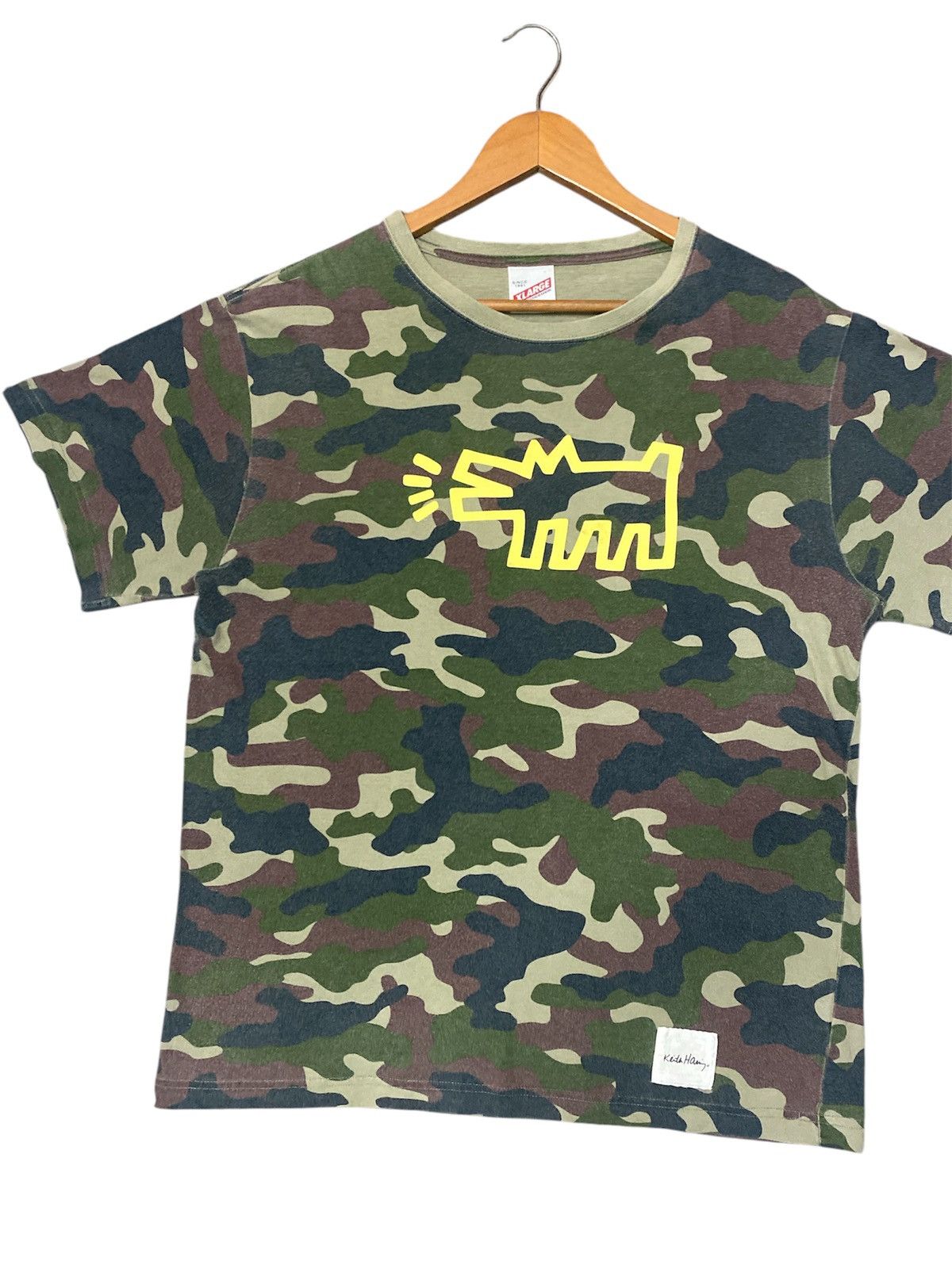 Keith Haring × Xlarge 💥RARE💥VINTAGE XLARGE X KEITH HARING 2013 SHIRT TEE✨ Size US L / EU 52-54 / 3 - 3 Thumbnail
