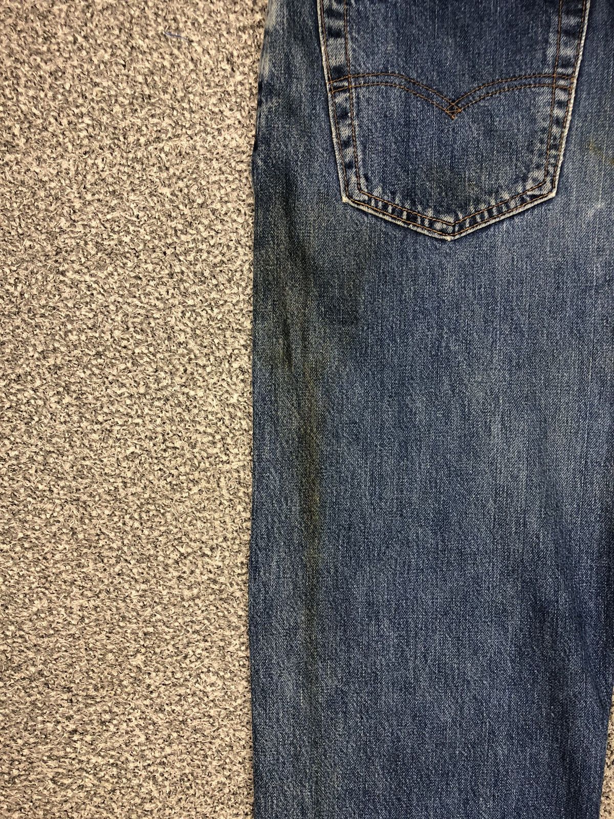 Japanese Brand × Levi's × Vintage Vintage Distressed Levis 519 Made In Usa Jeans Size US 31 - 18 Thumbnail