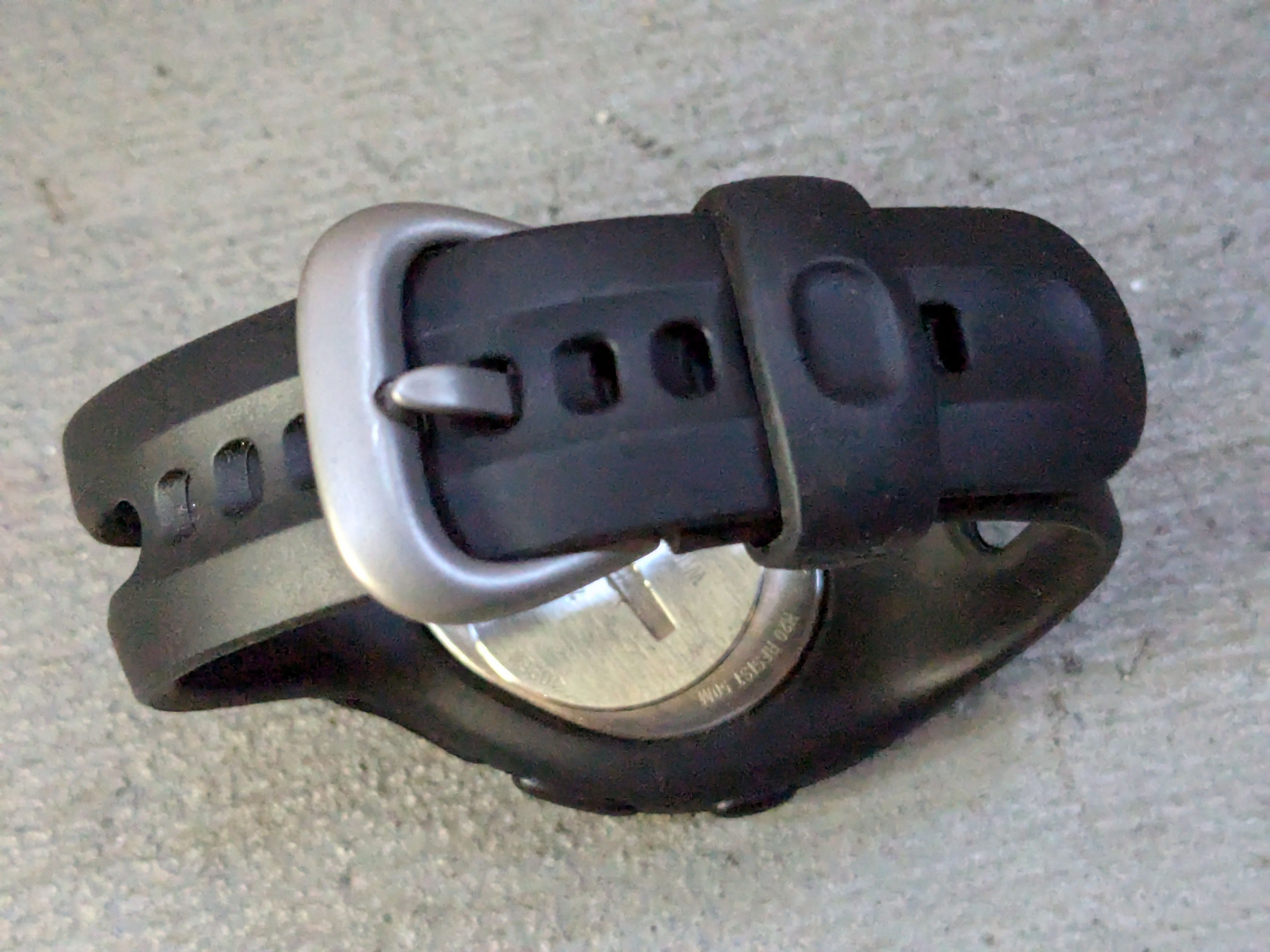 Nike Vintage Nike Watch Black Digital Rubber Minimalist Y2K Size ONE SIZE - 8 Thumbnail