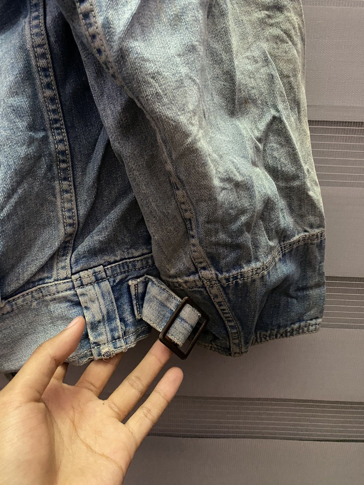 Japanese Brand Vintage Denim Jacket Avant Garde Size US L / EU 52-54 / 3 - 9 Thumbnail