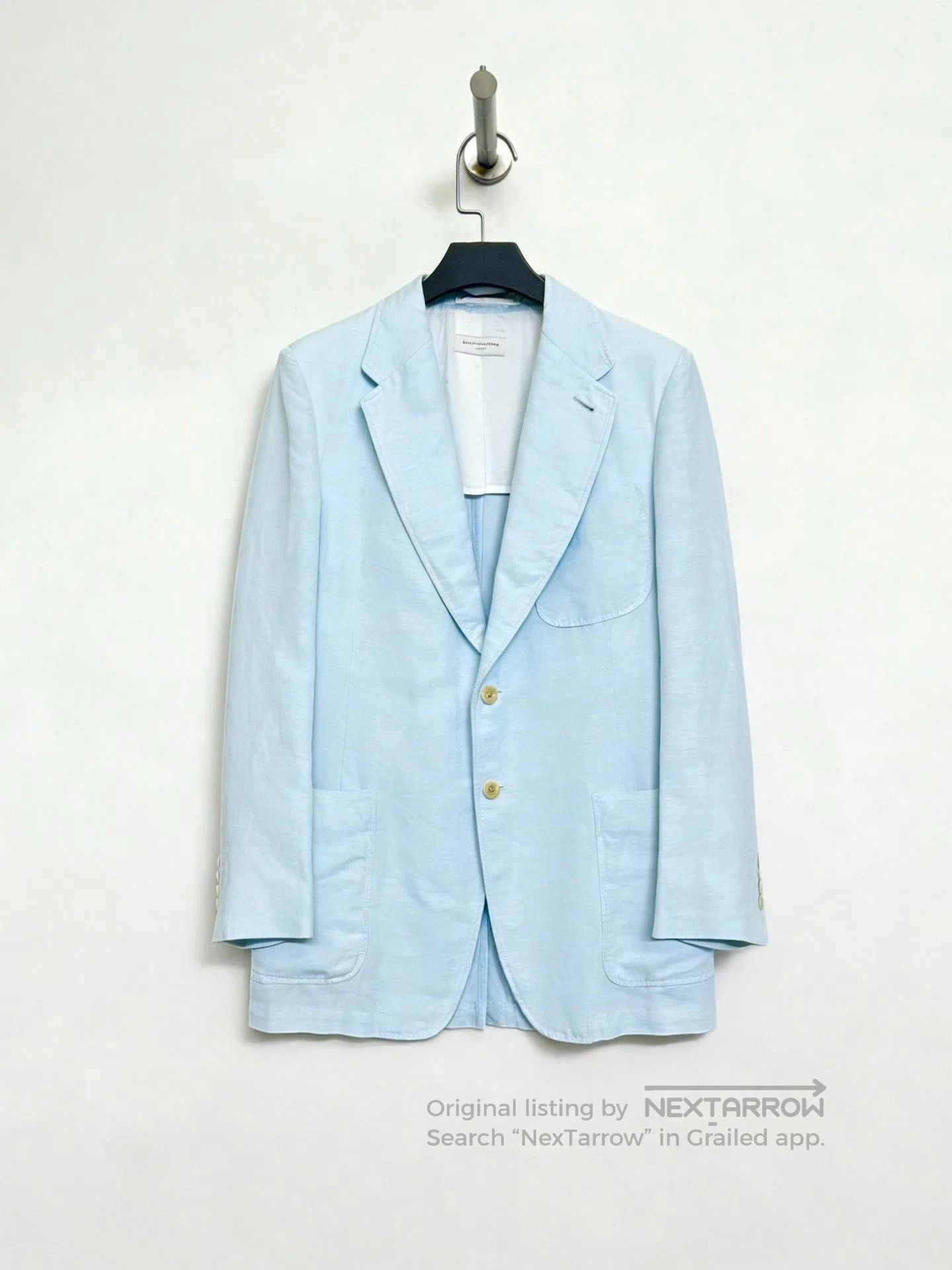 Dries Van Noten Dries Van Noten Linen Blazer. Size US S / EU 44-46 / 1 - 1 Thumbnail