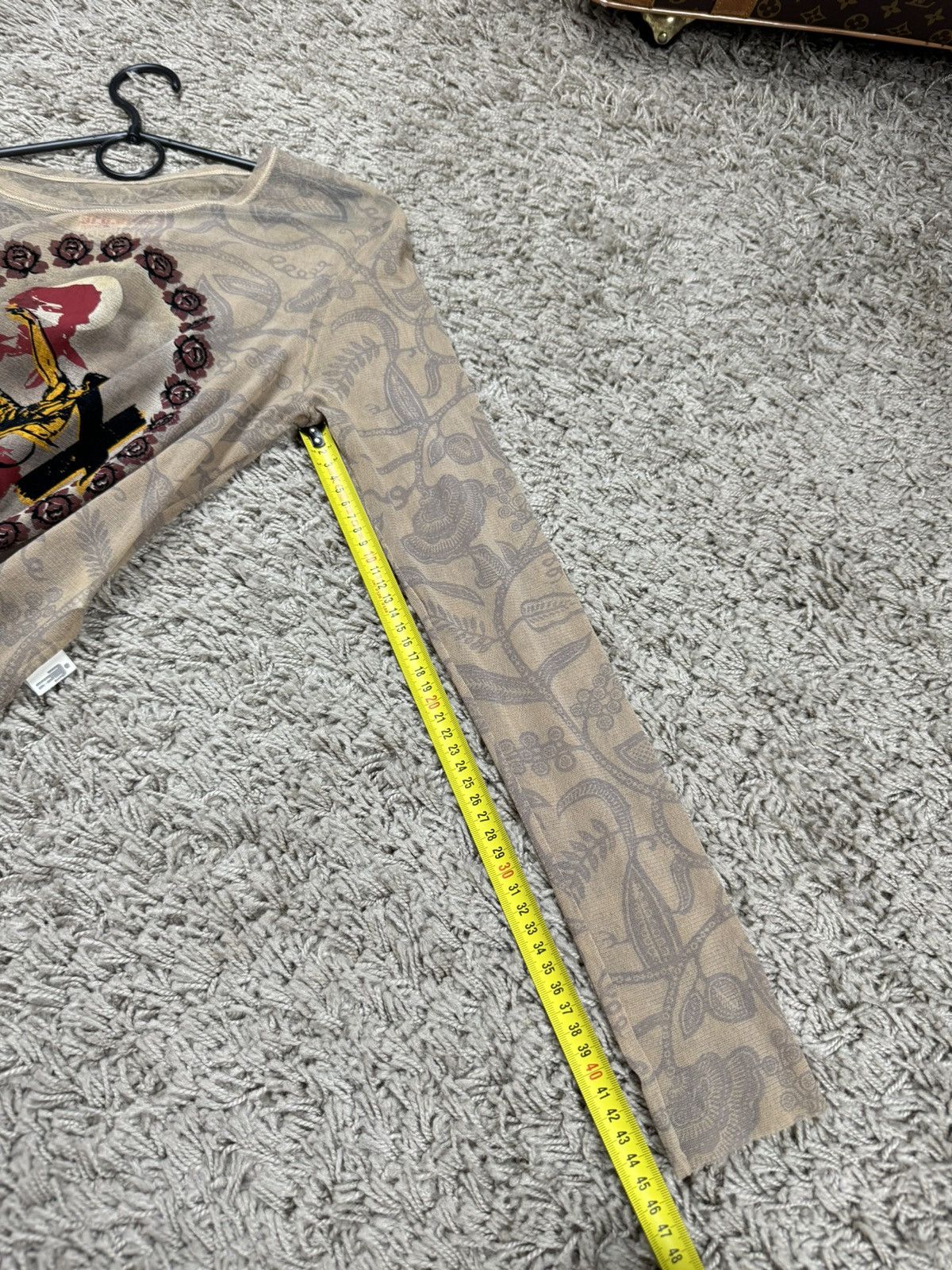 Vintage Jean Paul Gaultier mesh top La Mujer original item