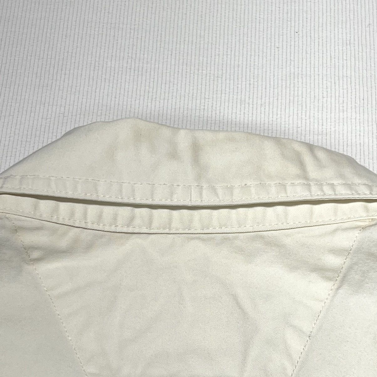 Harley Davidson × Vintage Harley Davidson Button Up Shirt White Cut Off Vest Stripe Size US XXL / EU 58 / 5 - 17 Thumbnail