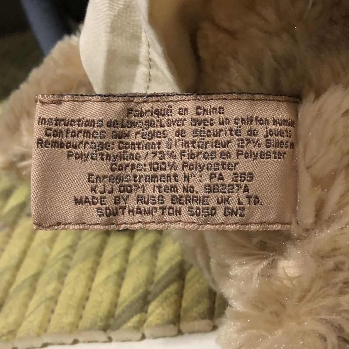 Burberry Burberry Nova Check Soft Teddy Bear Stuffed Animal Plush Toy Size ONE SIZE - 8 Thumbnail