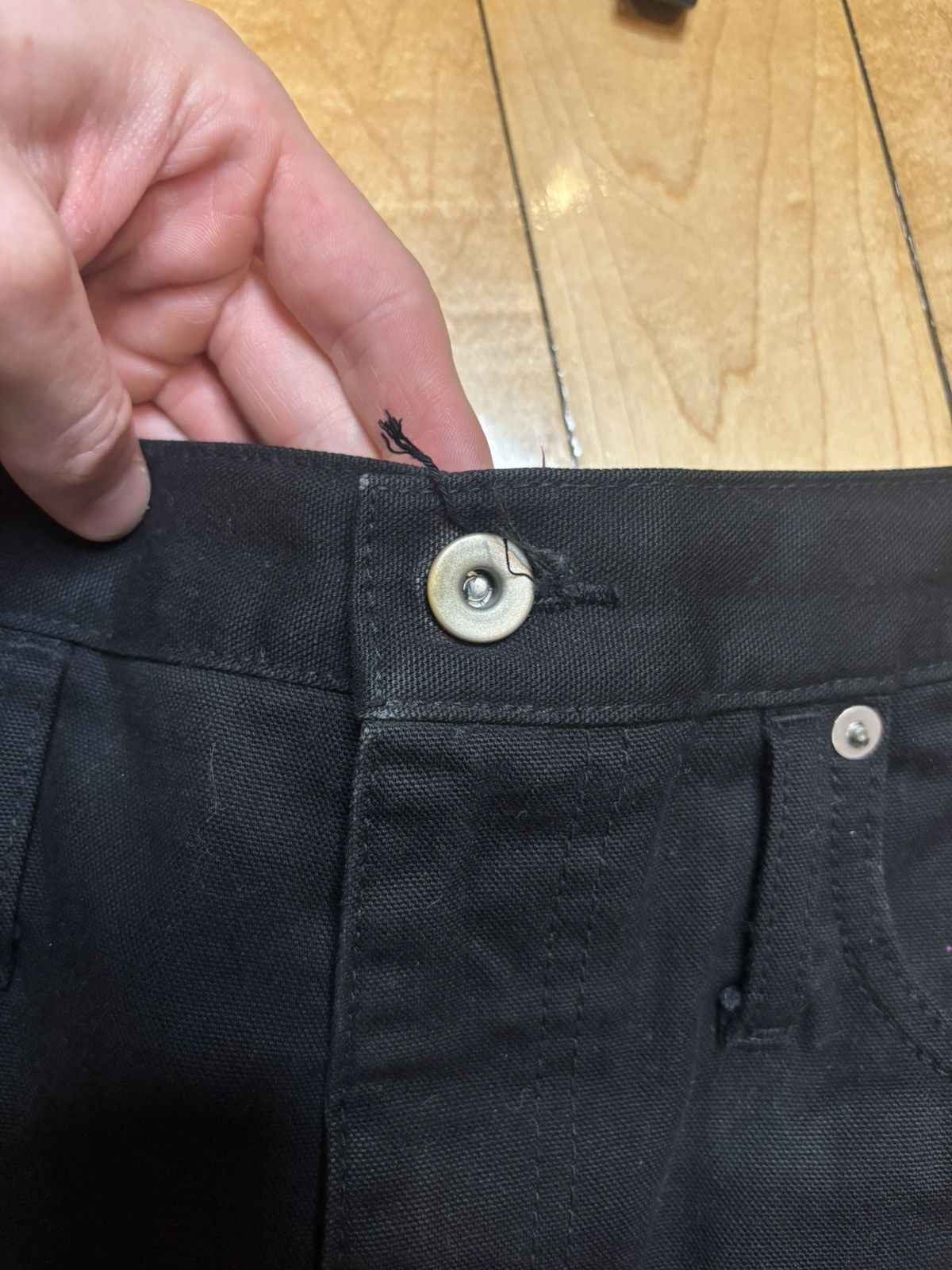 KOZABURO KOZABURO 3D BOOTCUT CANVAS COWBOY JEANS Size US 30 / EU 46 - 5 Thumbnail