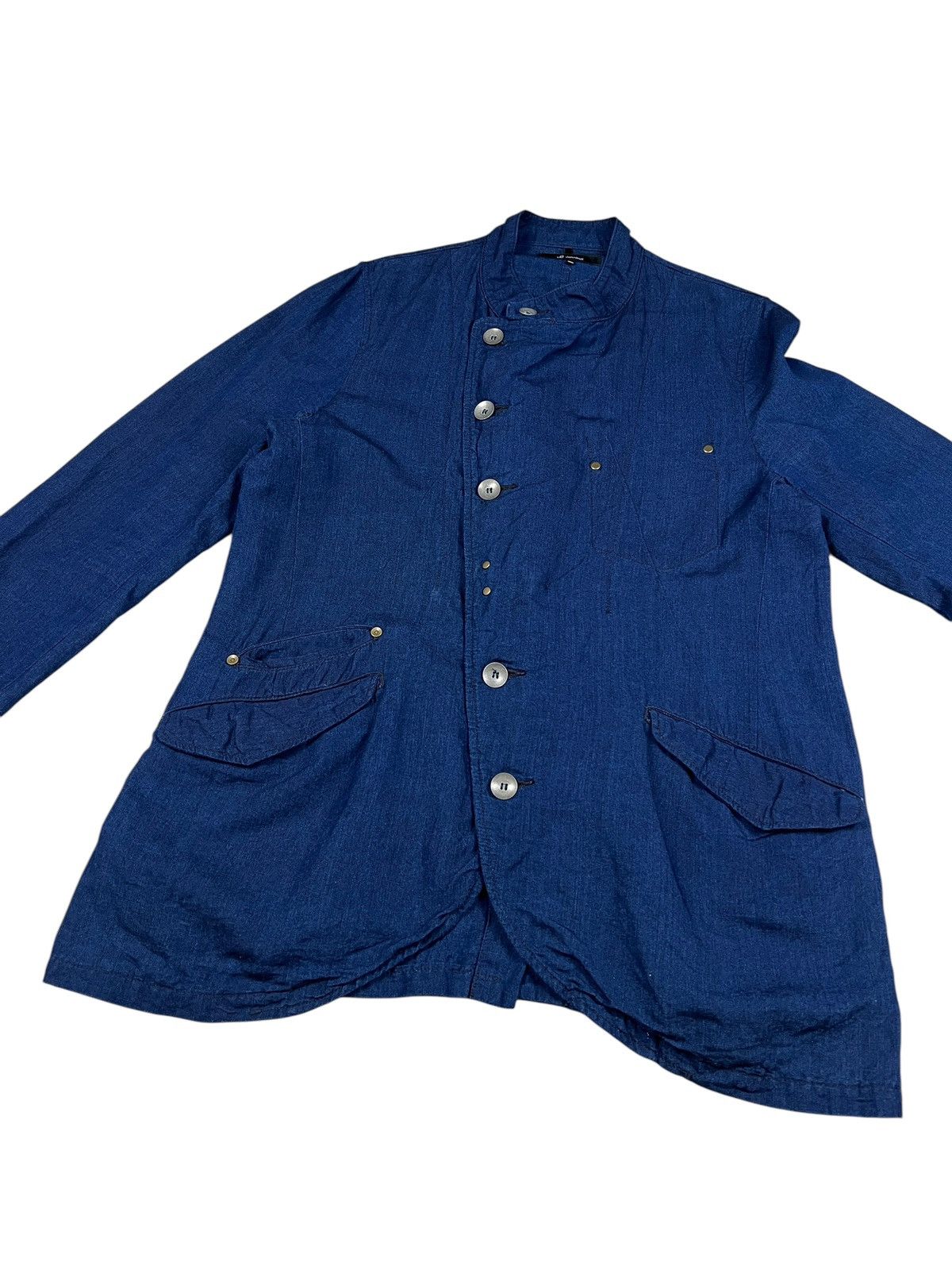 Indigo × Johnbull × Kapital Vintage Johnbull Indigo Button Jacket Size US M / EU 48-50 / 2 - 6 Thumbnail