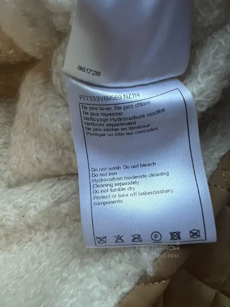 Chanel Chanel 24n Ski Series Teddy Cotton Suit Size XXS / US 00 / IT 34 - 5 Thumbnail