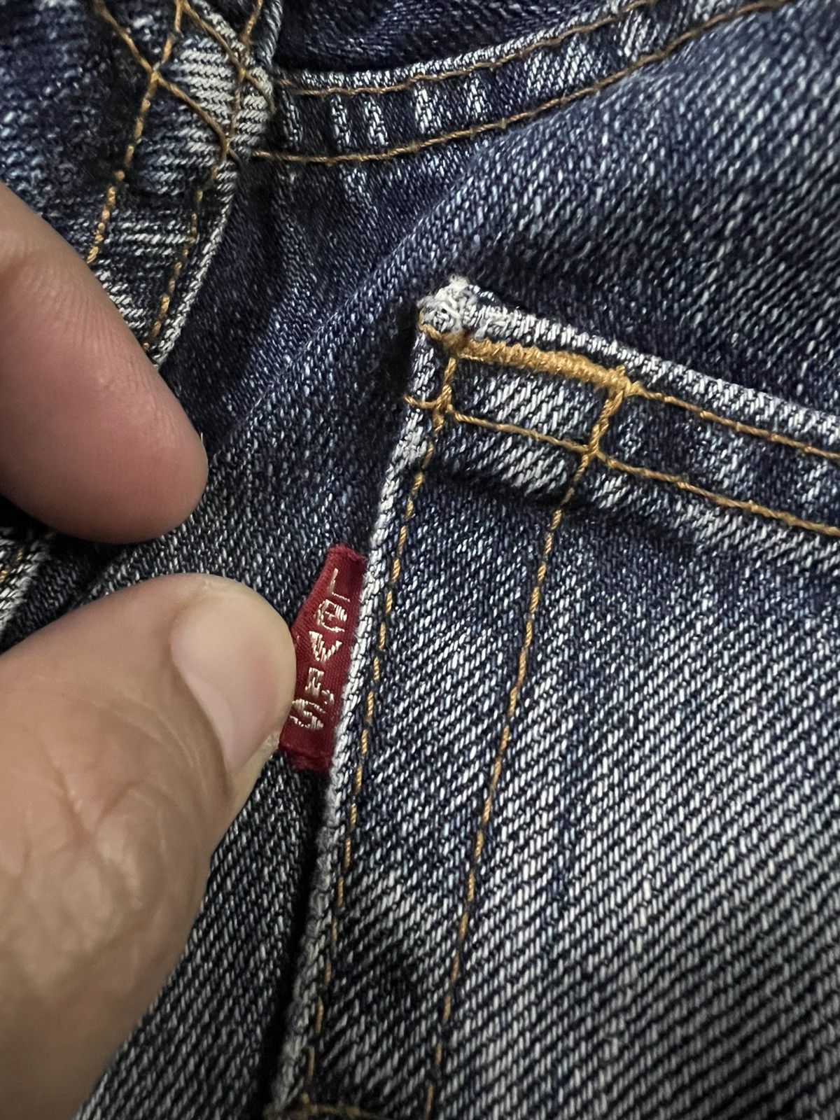 Levi's × Levi's Vintage Clothing VINTAGE LEVIS 505 DISTRESSED JEANS Size US 28 / EU 44 - 10 Thumbnail