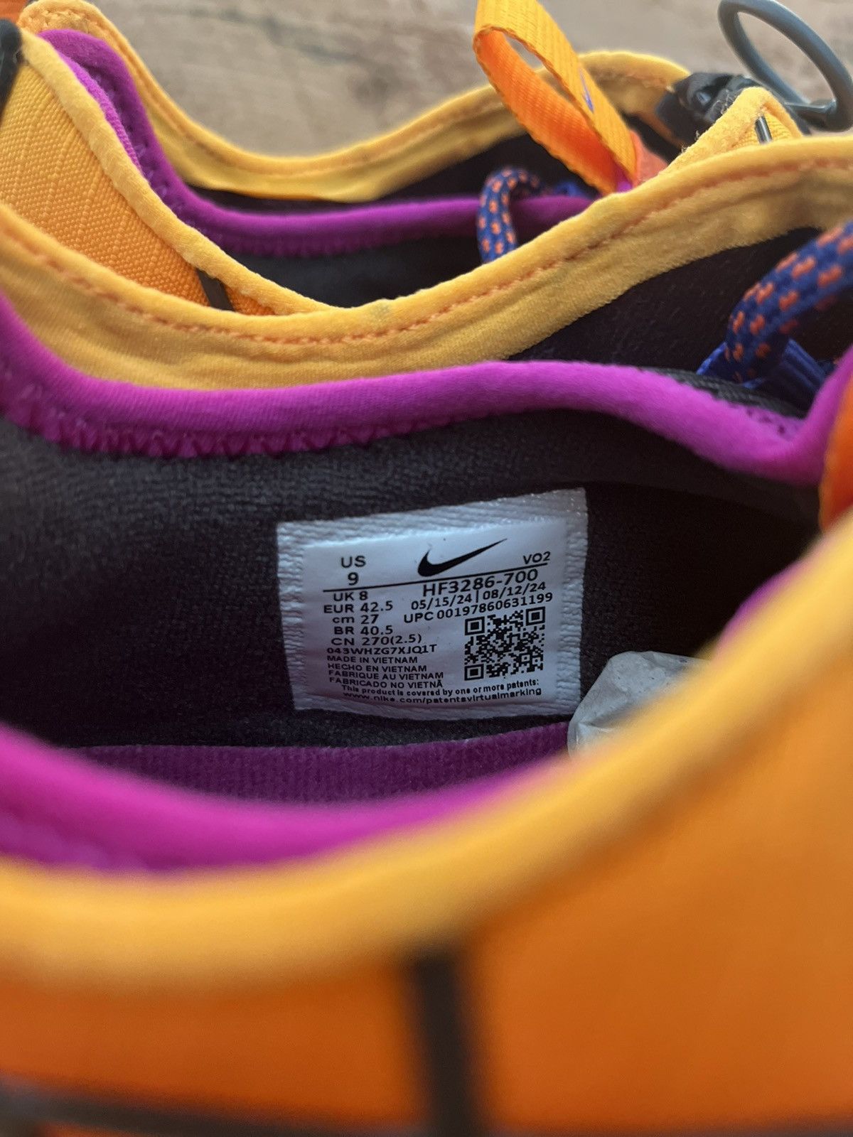 Nike Nike x Kids of Immigrants Air Max Sunder SNDR SP Sunrise Size US 9 / EU 42 - 11 Thumbnail
