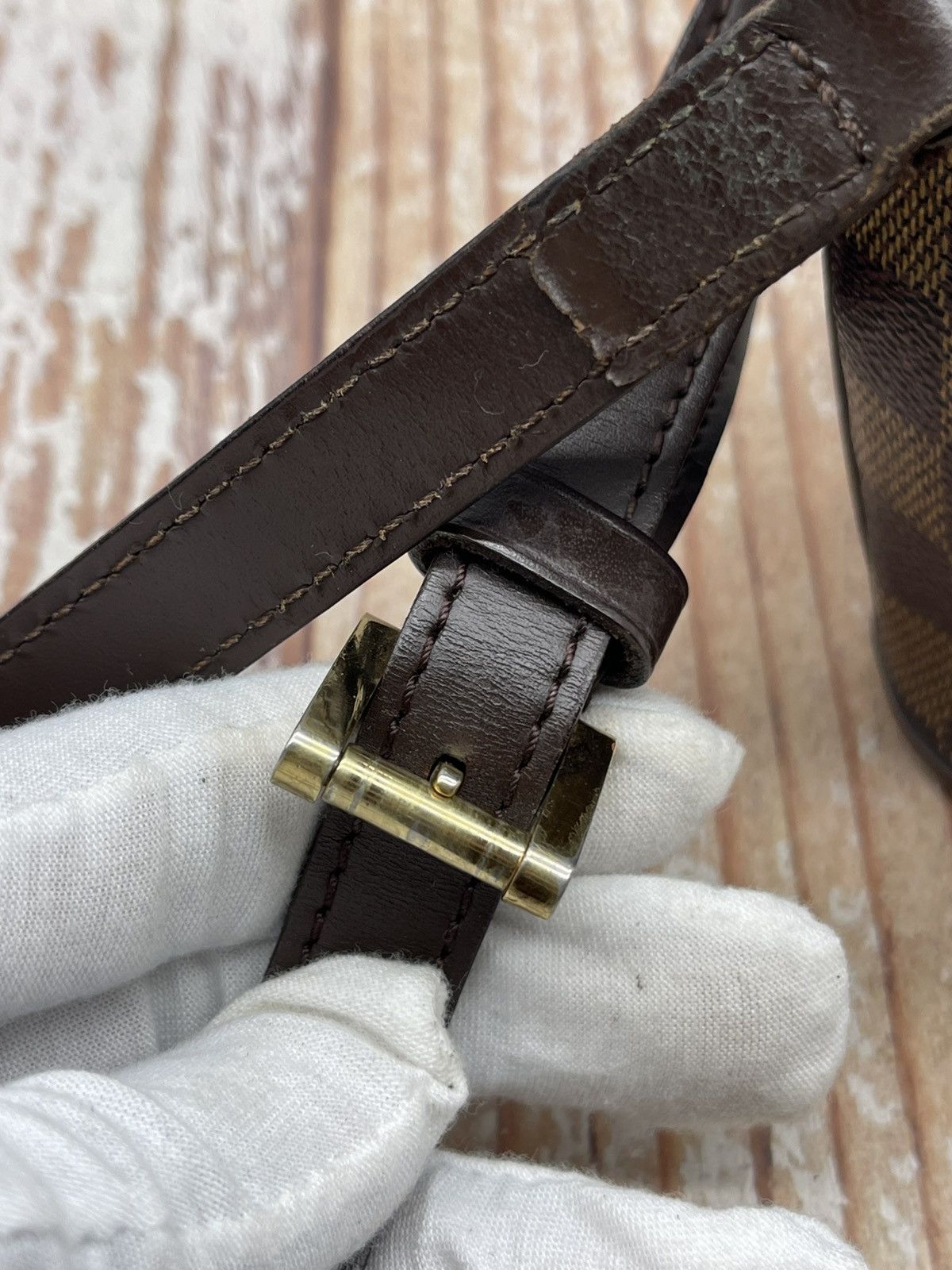 Louis Vuitton Louis Vuitton Damier Ebene Ipanema PM Size ONE SIZE - 15 Thumbnail