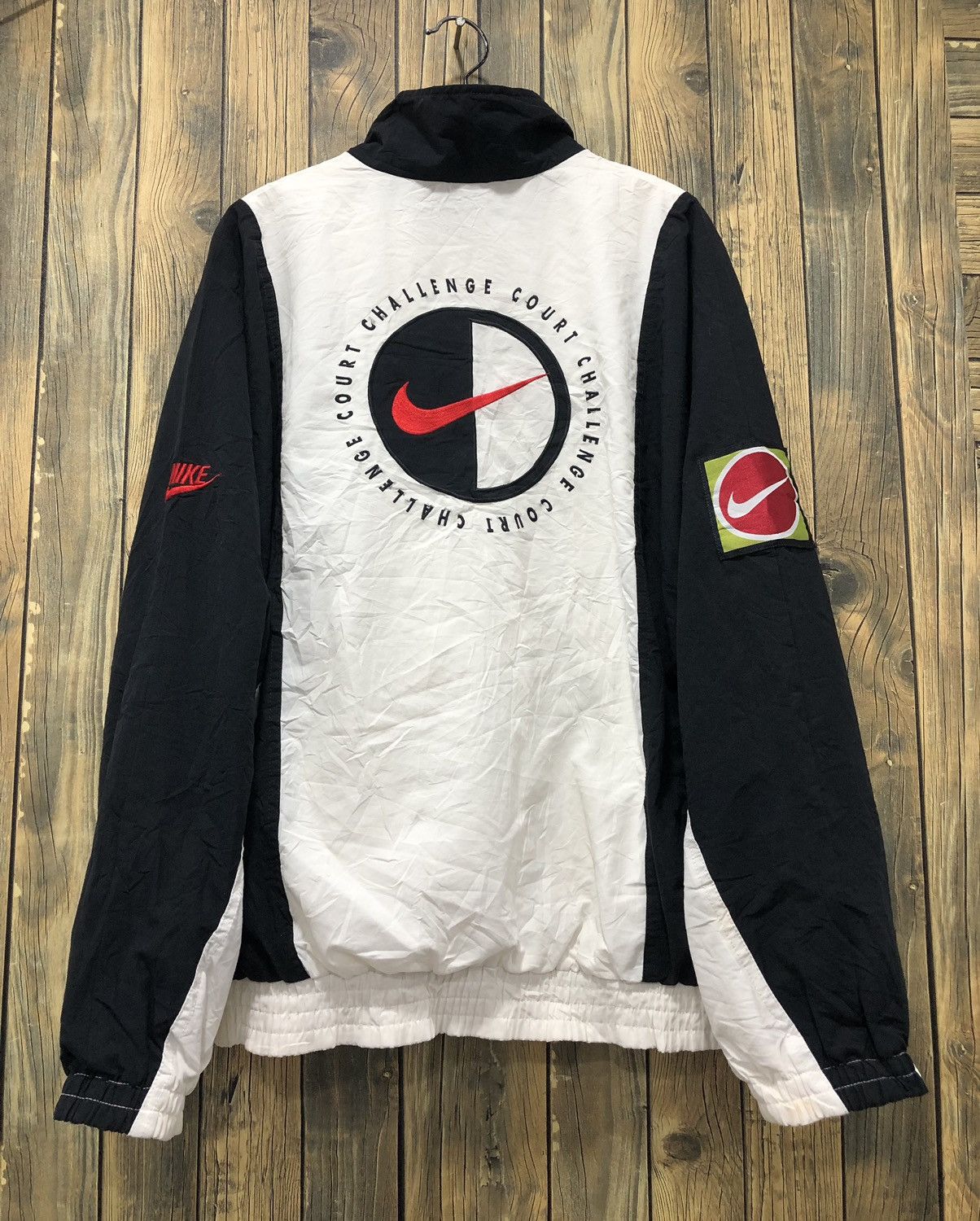 image of Nike Court Windbreaker Jacket Outerwear in Mix, Men's (Size Medium)