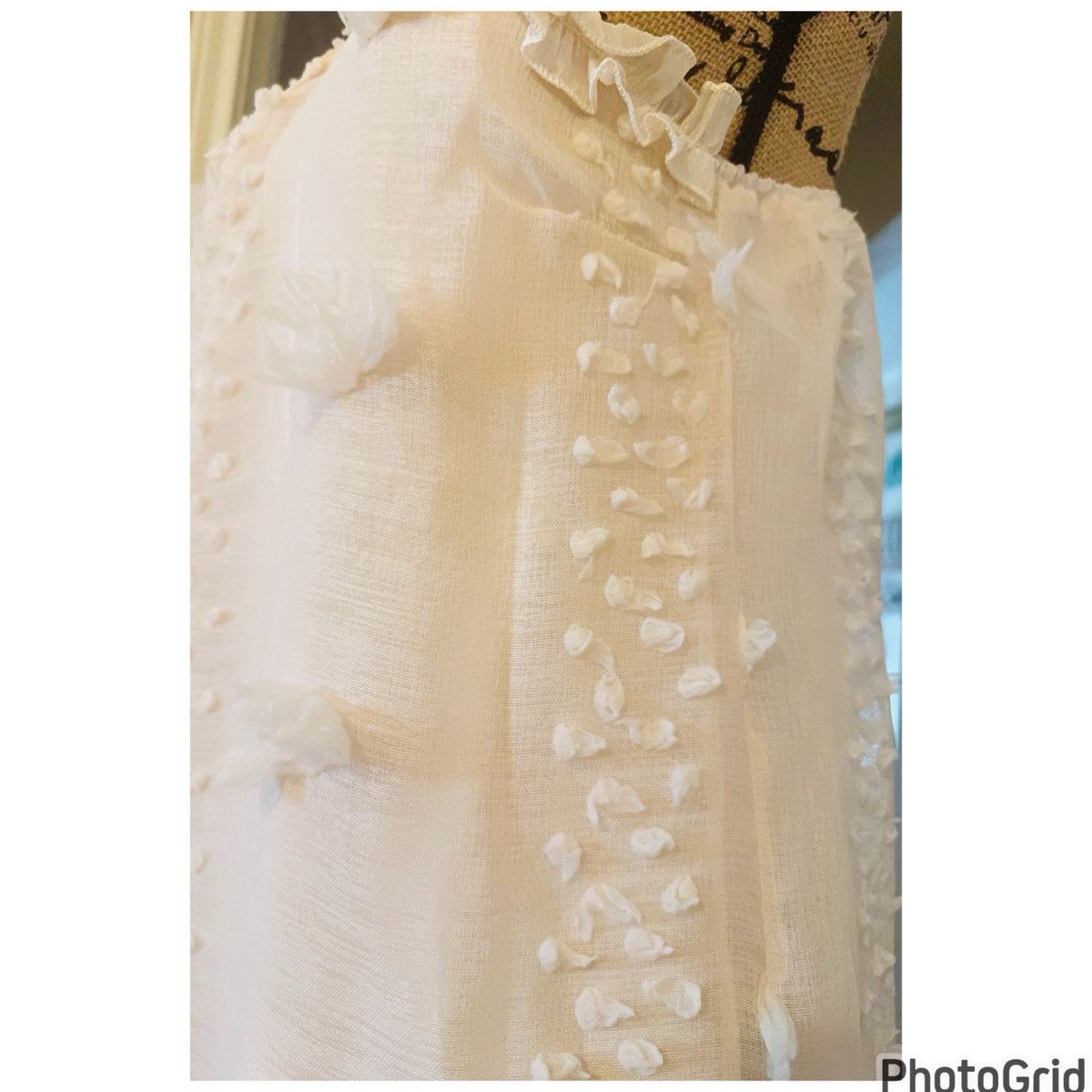 Zara ZARA 3D Appliqués Maxi Dress S Size S / US 4 / IT 40 - 8 Thumbnail