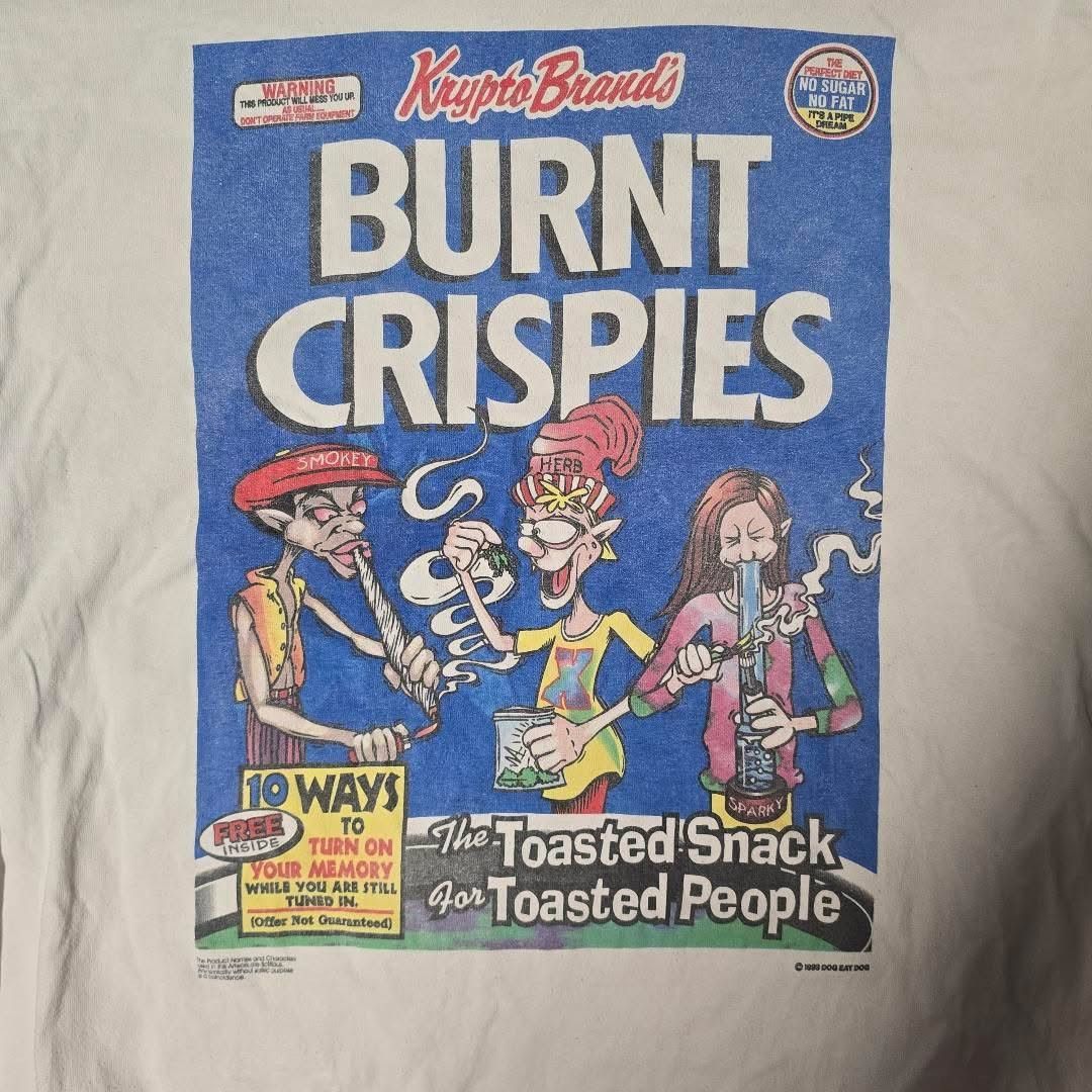 Other dog eats dog burnt crispies parody 90s vintage Size US XL / EU 56 / 4 - 1 Thumbnail