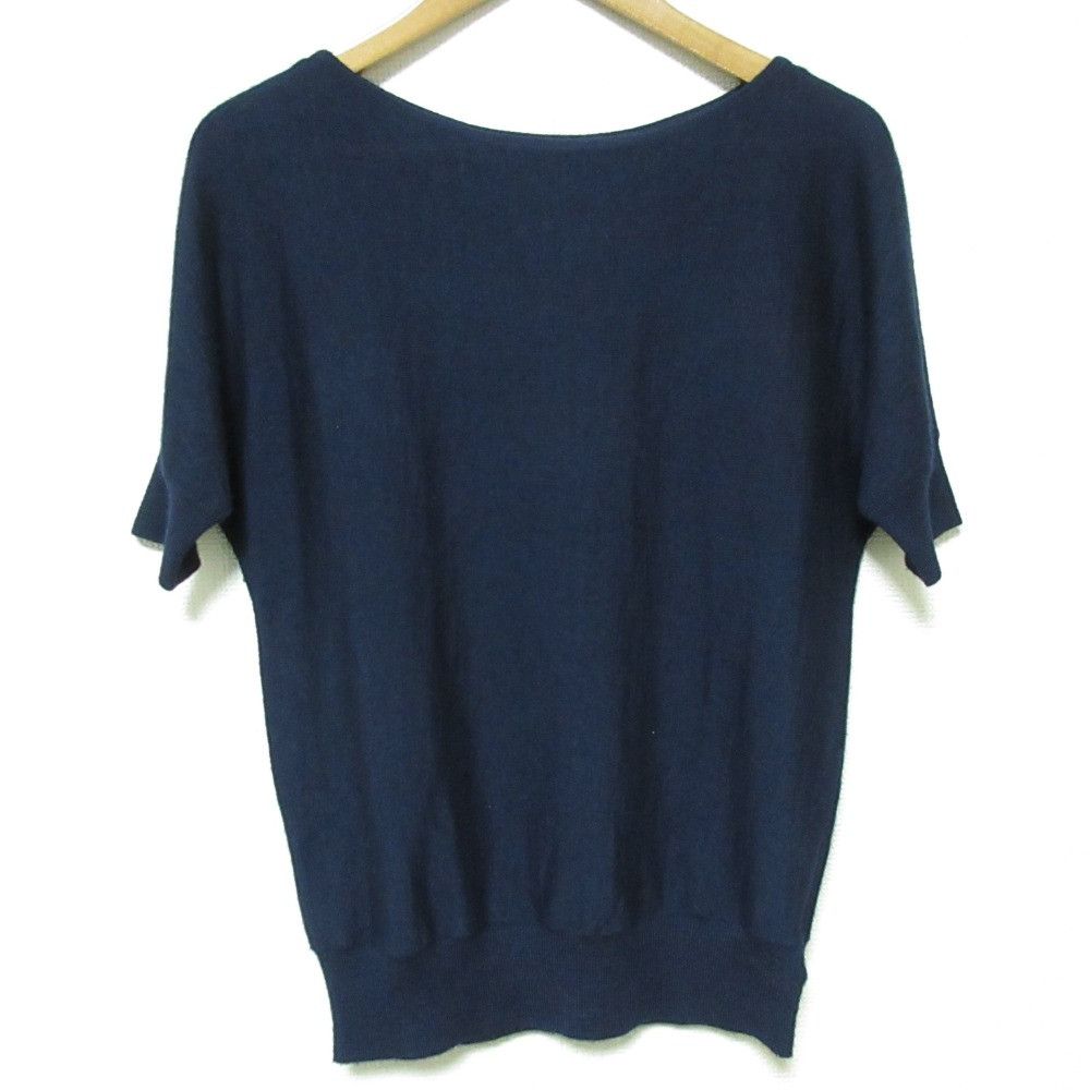 Ralph Lauren Ralph Lauren Black Label Cashmere Silk Short Sleeve Knit Textile Tops DUTY FREE for USA