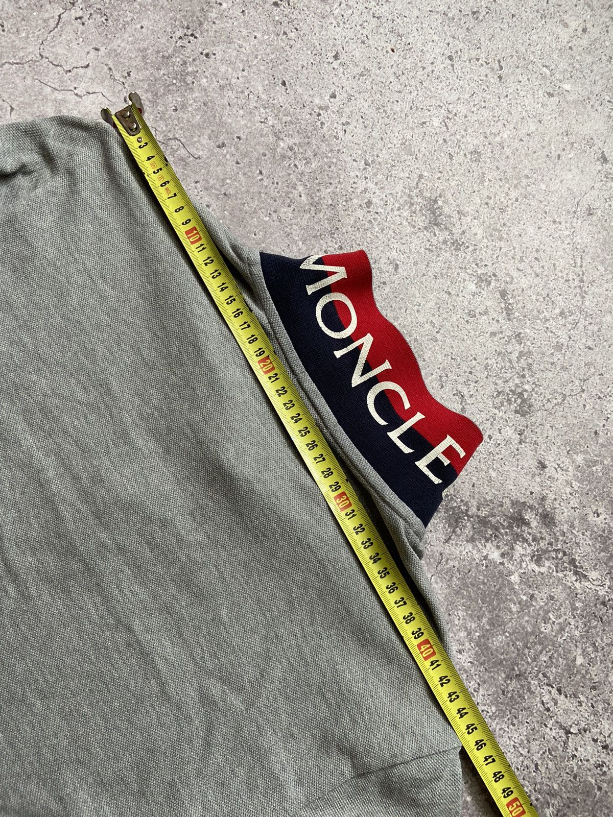 Moncler Moncler Polo Grey Gray Size US M / EU 48-50 / 2 - 15 Thumbnail