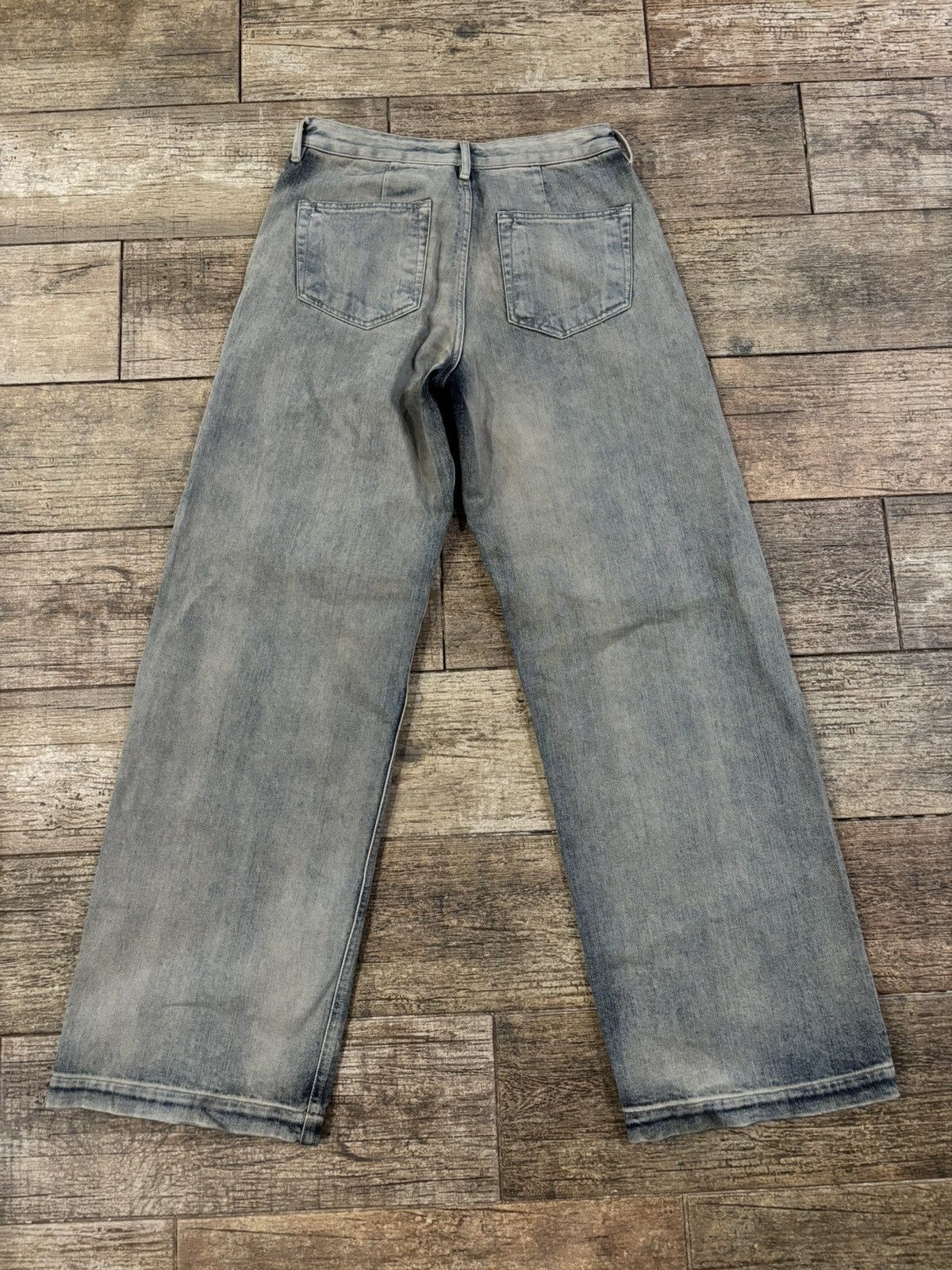 Rick Owens Stone Wash Geth Baggy Denim Size US 30 / EU 46 - 2 Thumbnail
