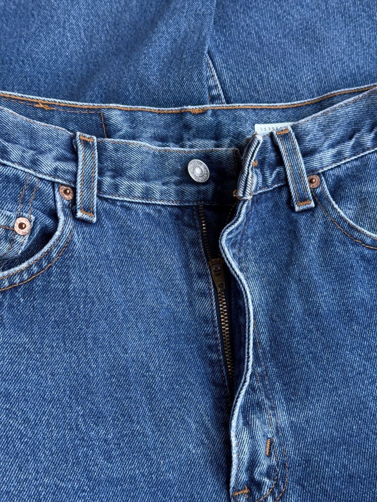 Levi's Vintage 90s Levi’s 505 Straight Leg Jeans Denim 34x30 Size US 34 / EU 50 - 8 Thumbnail