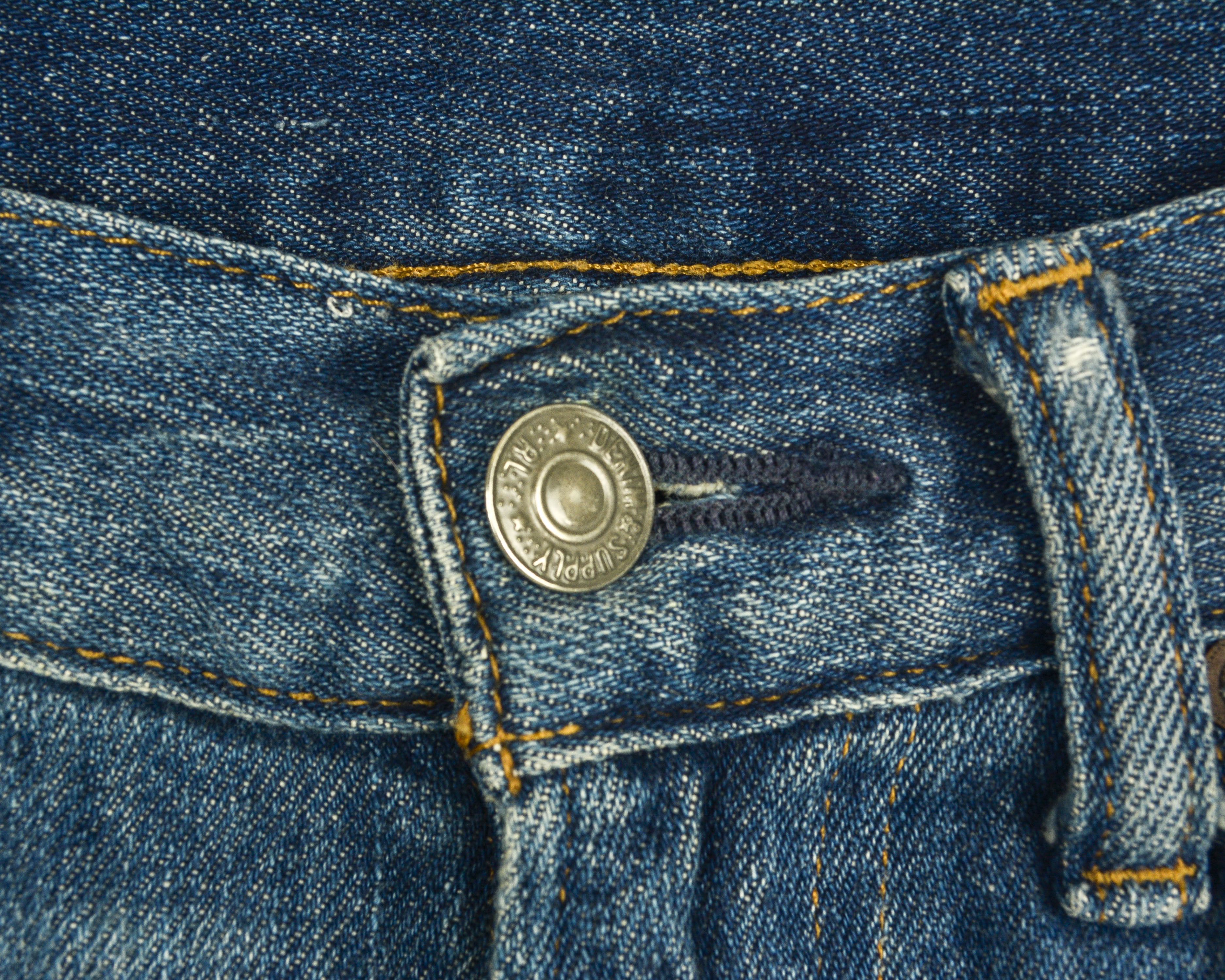 RRL Ralph Lauren DS Graham Skinny stretch distressed W29 L32 y2k jeans pants Size US 29 - 4 Thumbnail